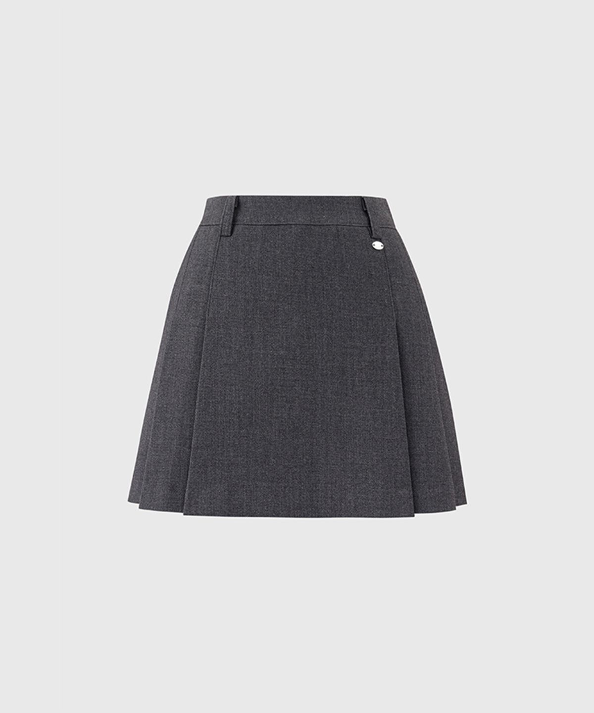 룩캐스트(LOOKAST) 헤리 플리츠 스커트 / HERY PLEATS SKIRT_2colors