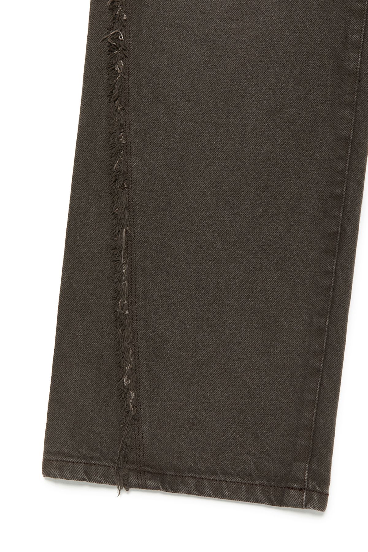 커렌트(CURRENT) CURVED DYING JEANS [DARK BROWN]