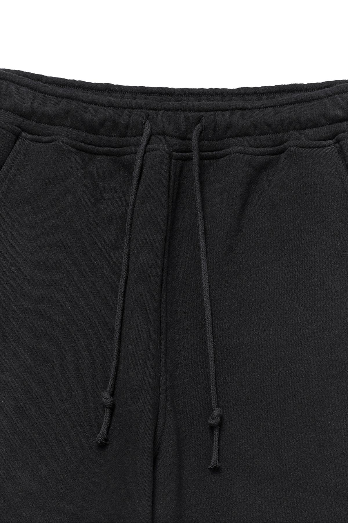 커렌트(CURRENT) SIDE DETAIL SWEAT PANTS [BLACK]