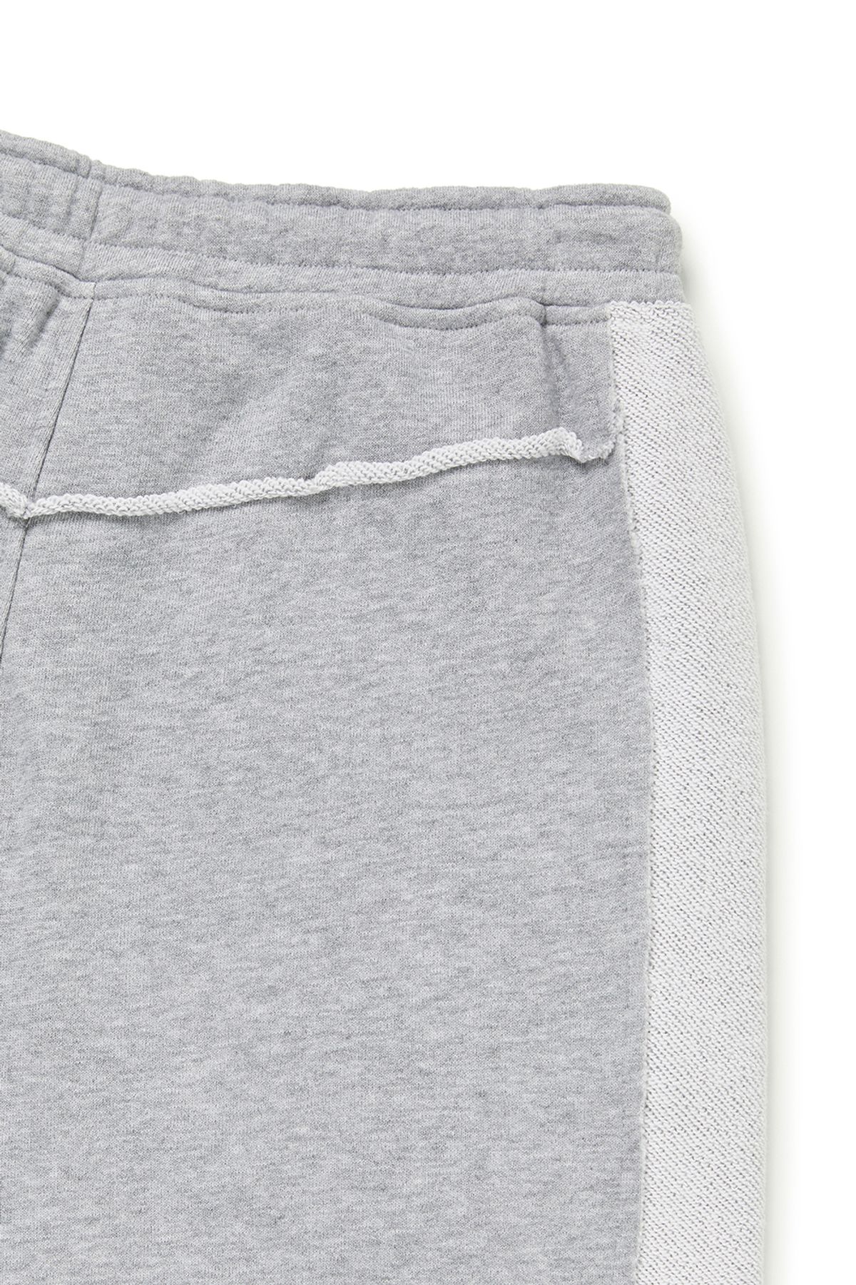 커렌트(CURRENT) SIDE DETAIL SWEAT PANTS [MELANGE GRAY]