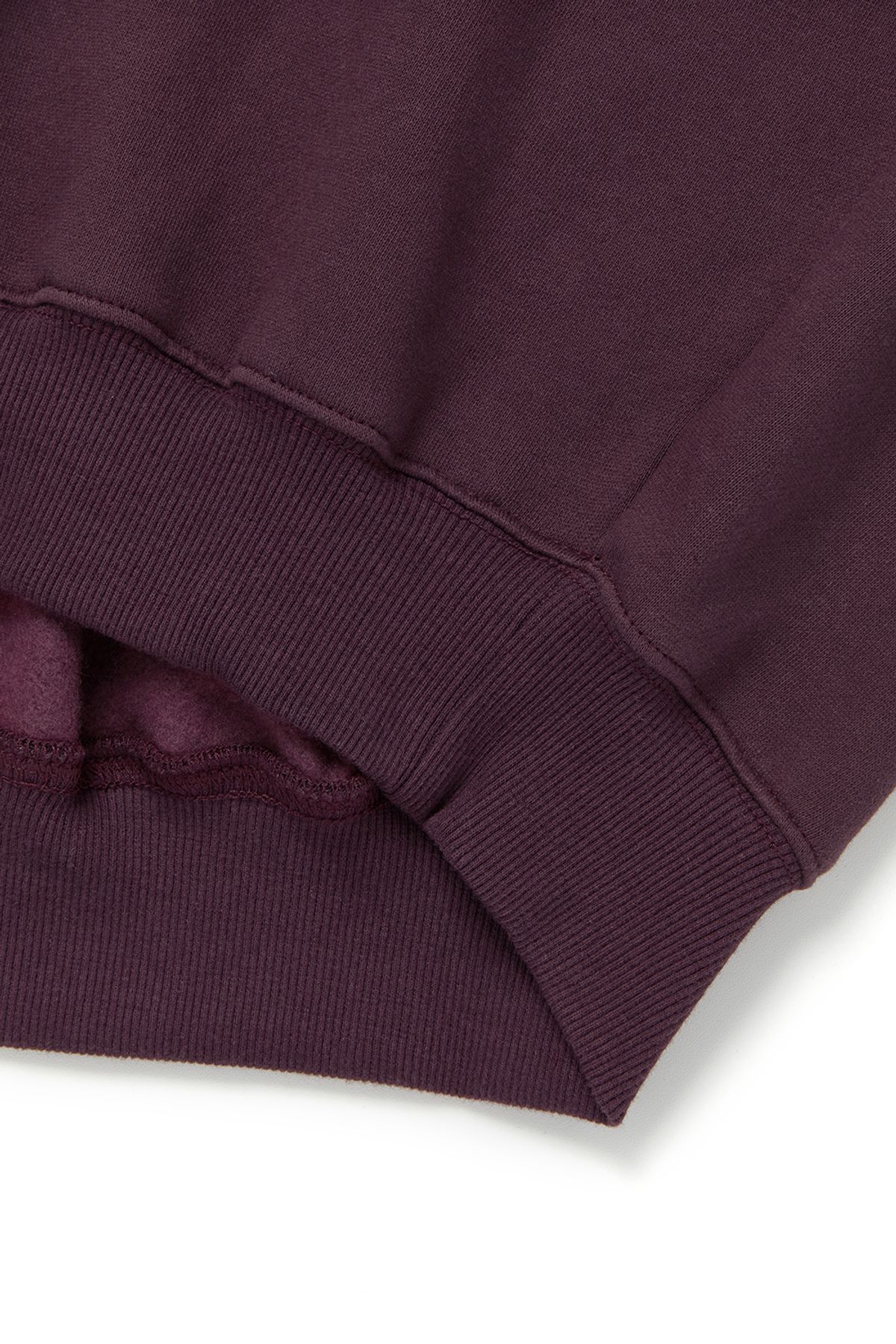커렌트(CURRENT) SYMBOL LOGO SWEATSHIRT [BURGUNDY]