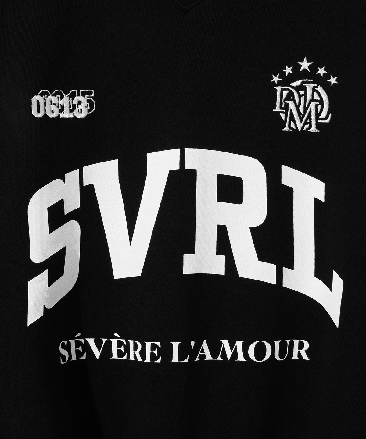 다이아몬드 레이라(DIAMOND LAYLA) SVRL Club Vneck Sweatshirt T84 - Black
