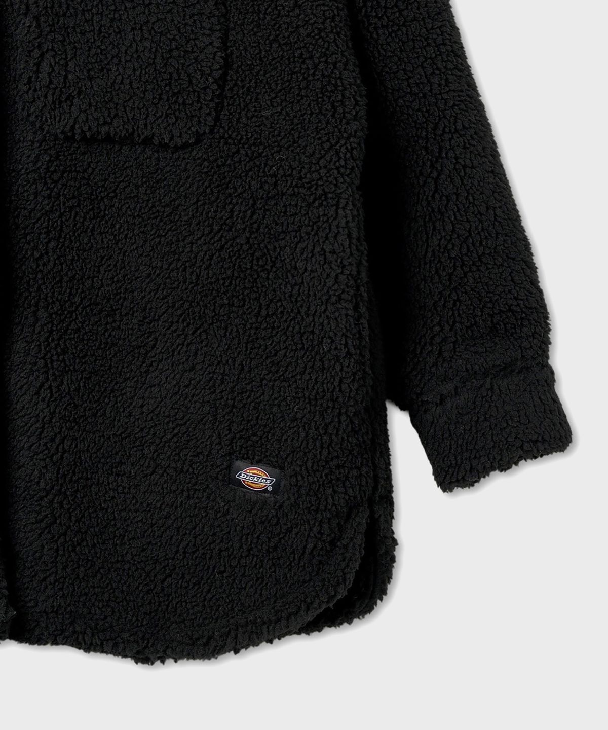디키즈(DICKIES) 하이 파일 릴렉스드 헤비 재킷 Black