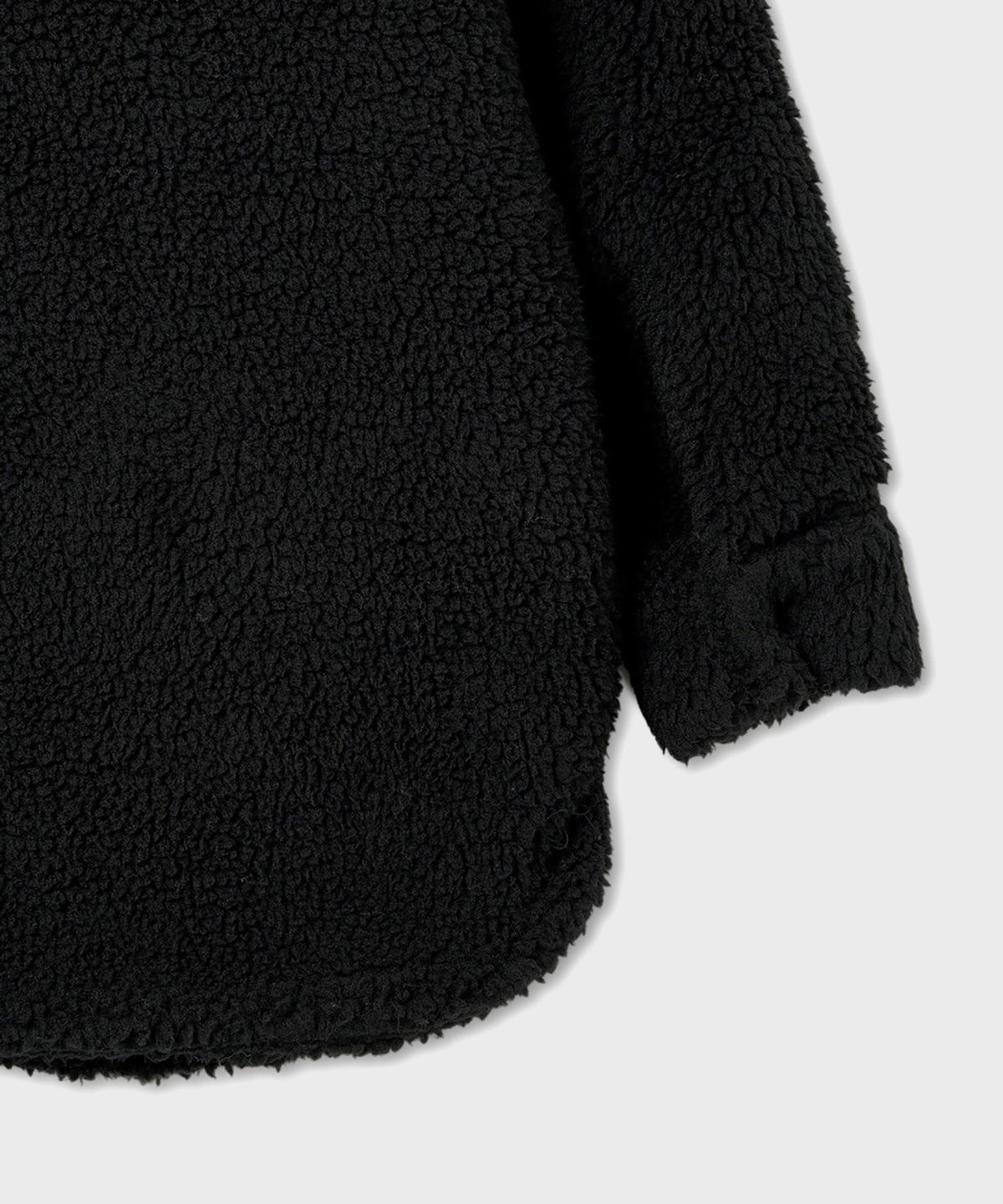 디키즈(DICKIES) 하이 파일 릴렉스드 헤비 재킷 Black