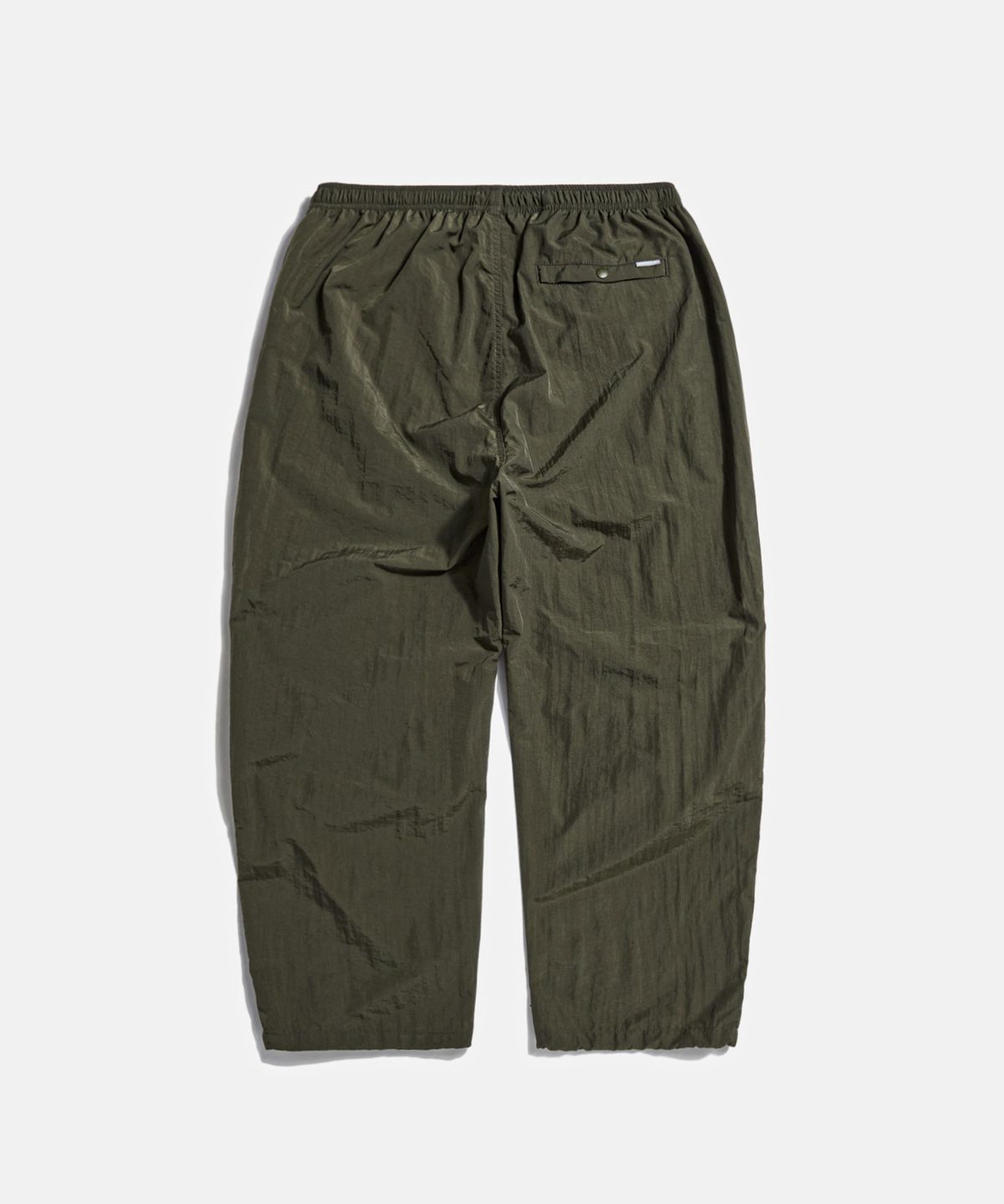 에스피오나지(ESPIONAGE) Nylon Warm Up Pants Dark Olive