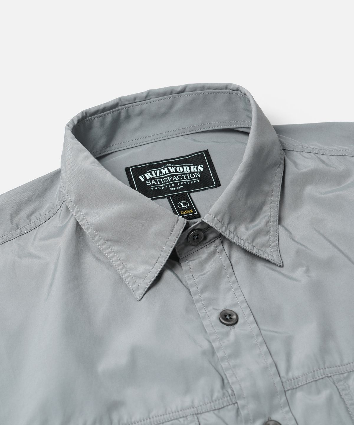 프리즘웍스(FRIZMWORKS) CP TYPE3 TRUCKER SHIRT _ GRAY