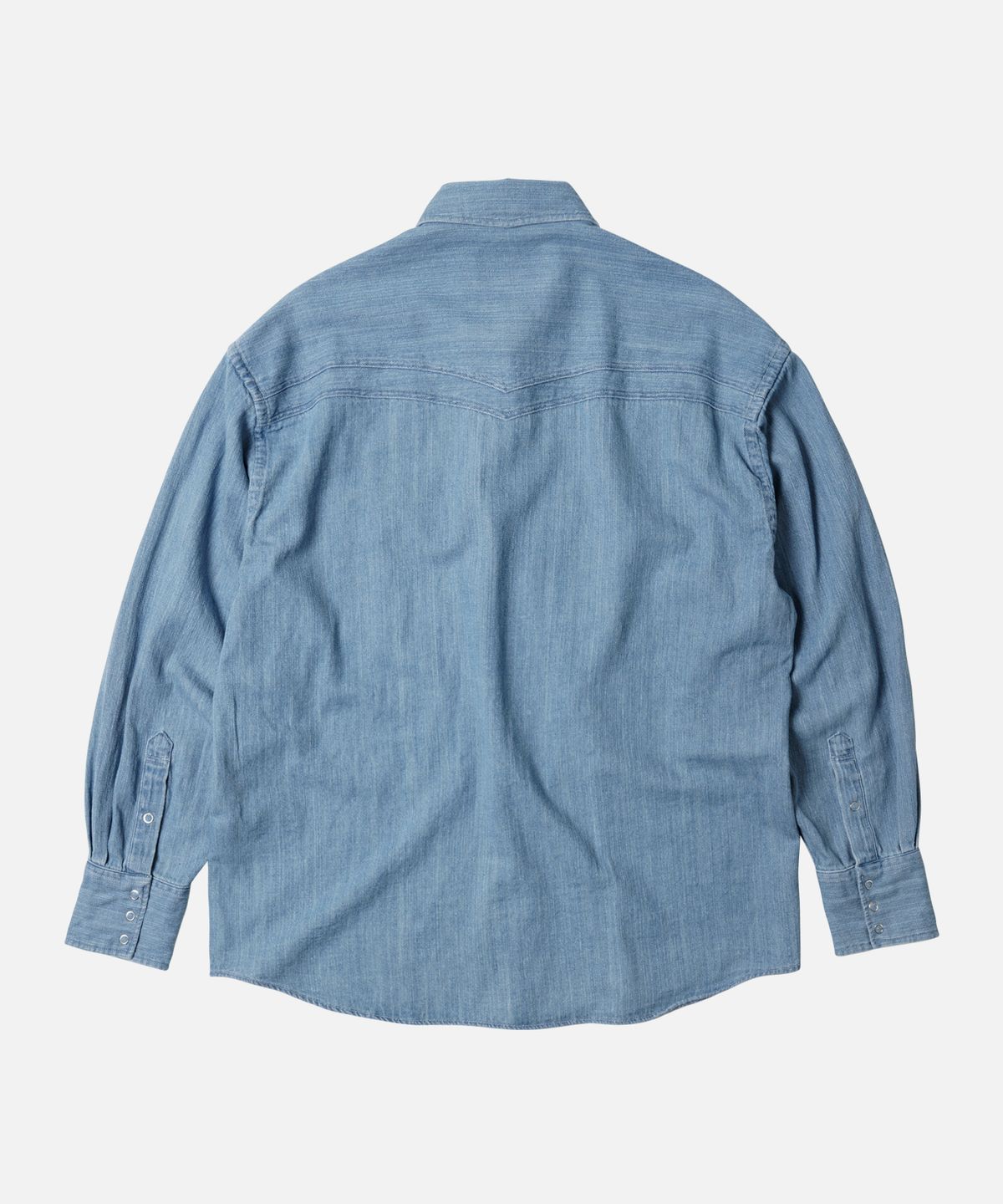 프리즘웍스(FRIZMWORKS) WESTERN DENIM SHIRT _ LIGHT BLUE