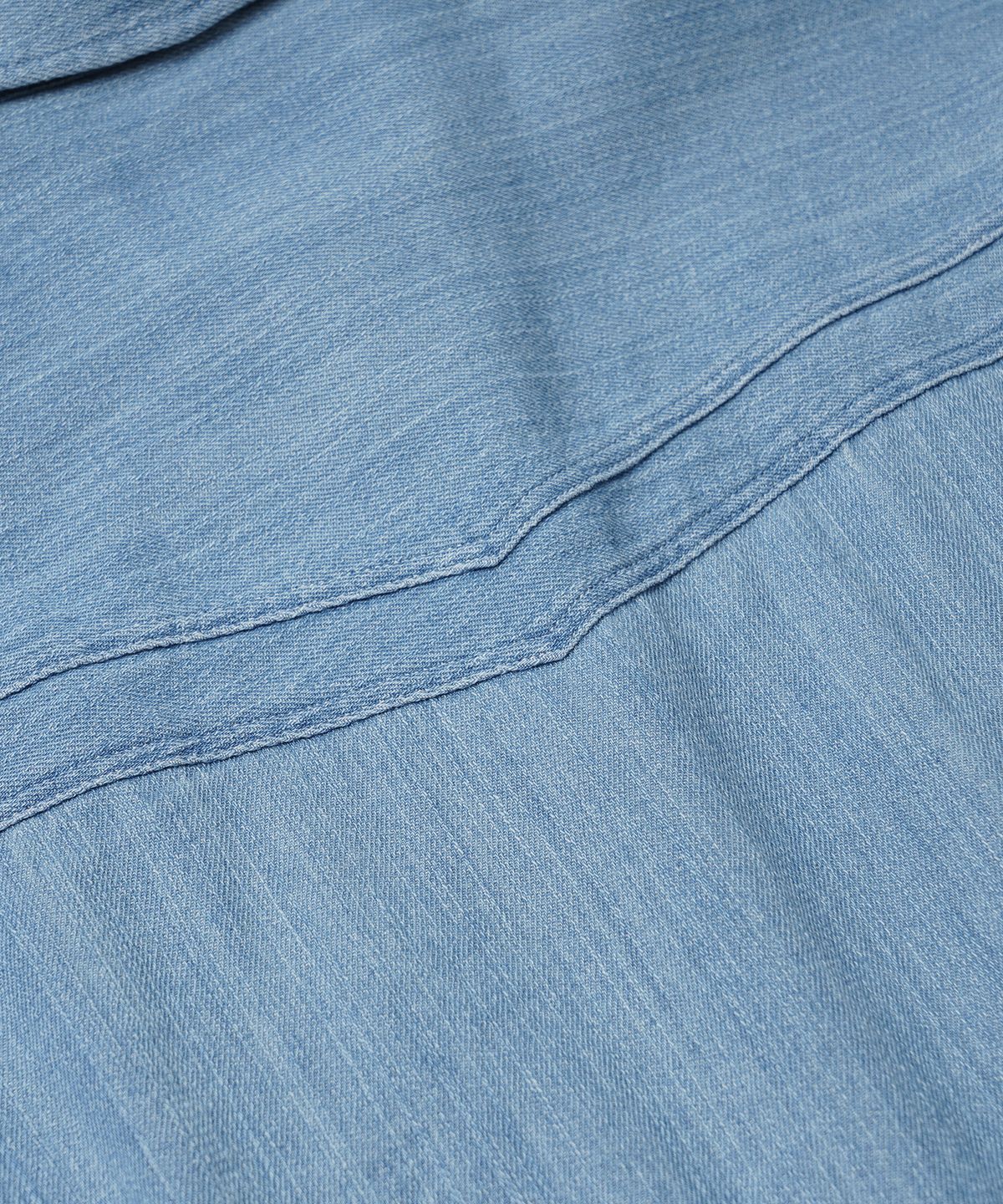 프리즘웍스(FRIZMWORKS) WESTERN DENIM SHIRT _ LIGHT BLUE