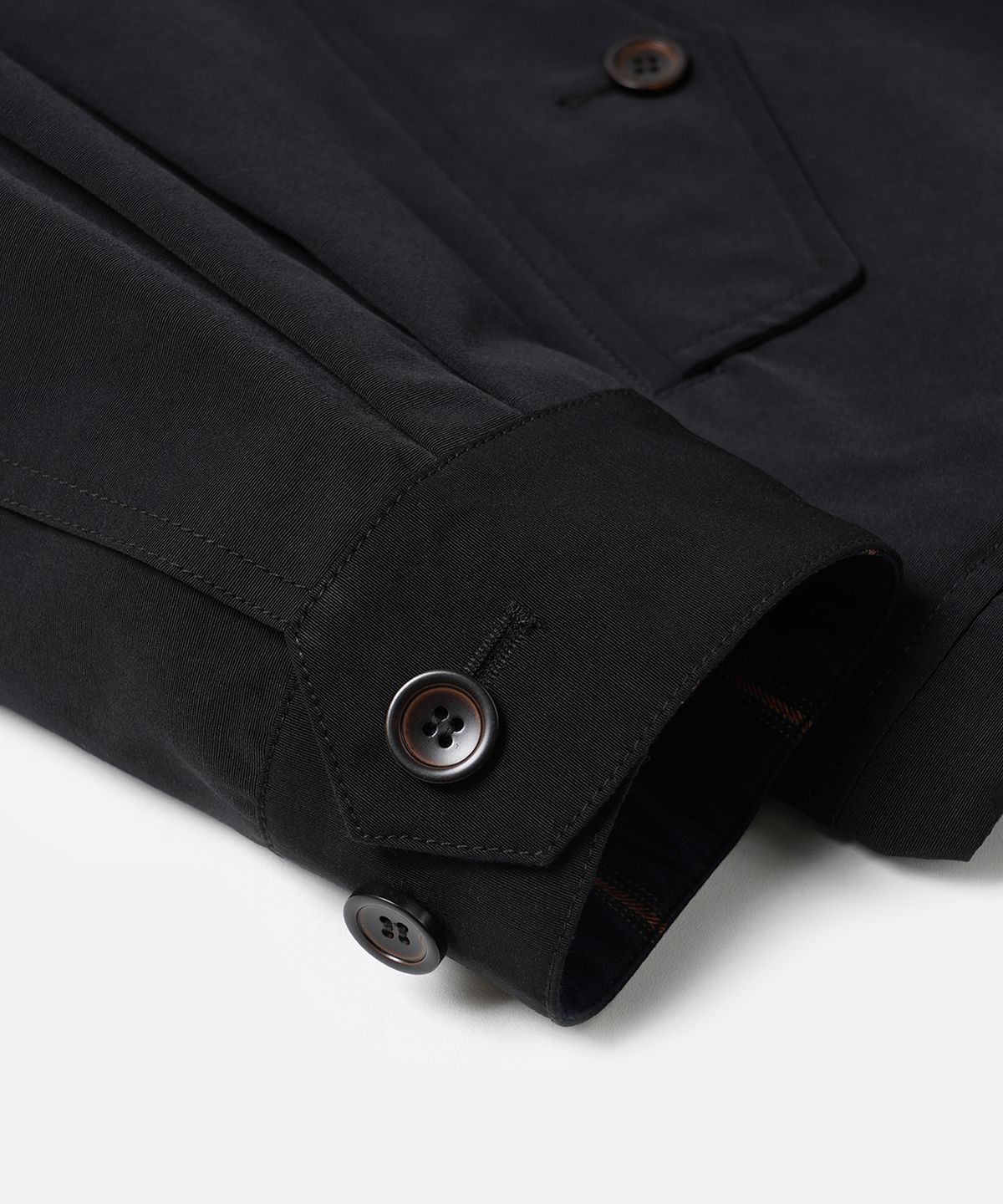프리즘웍스(FRIZMWORKS) BUDDY HARRINGTON JACKET _ BLACK