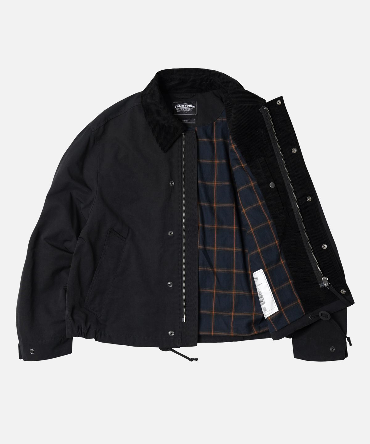 프리즘웍스(FRIZMWORKS) HERITAGE HUNTING JACKET 002 _ BLACK