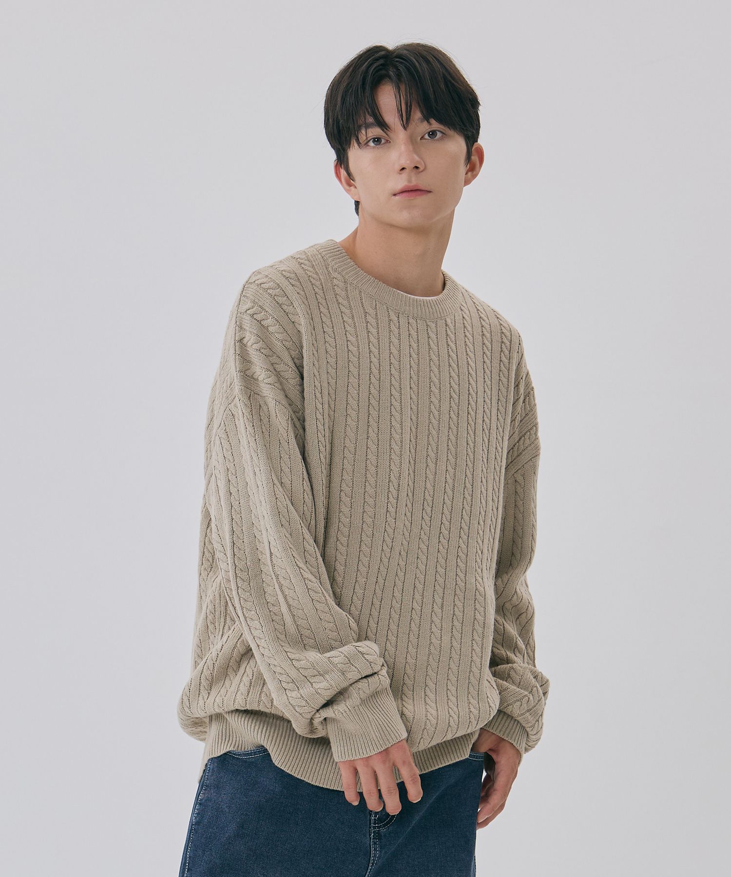 【COLOR iN ID】v knit ops Men's Dégradé jumper in alpaca blend | Violet | Diesel