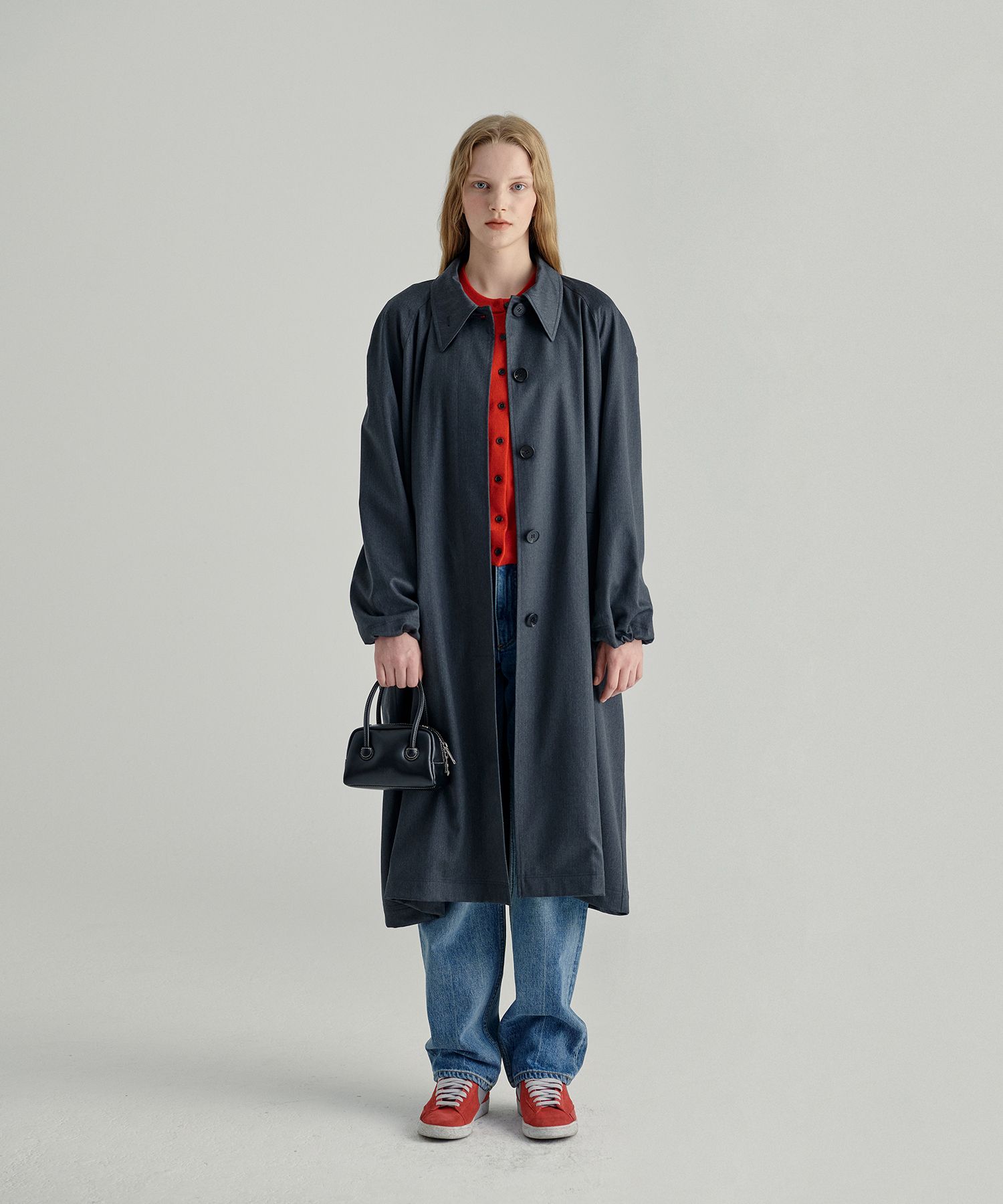 MUSINSA | MARGESHERWOOD PADDED SOFT TOTE MICRO_black plain