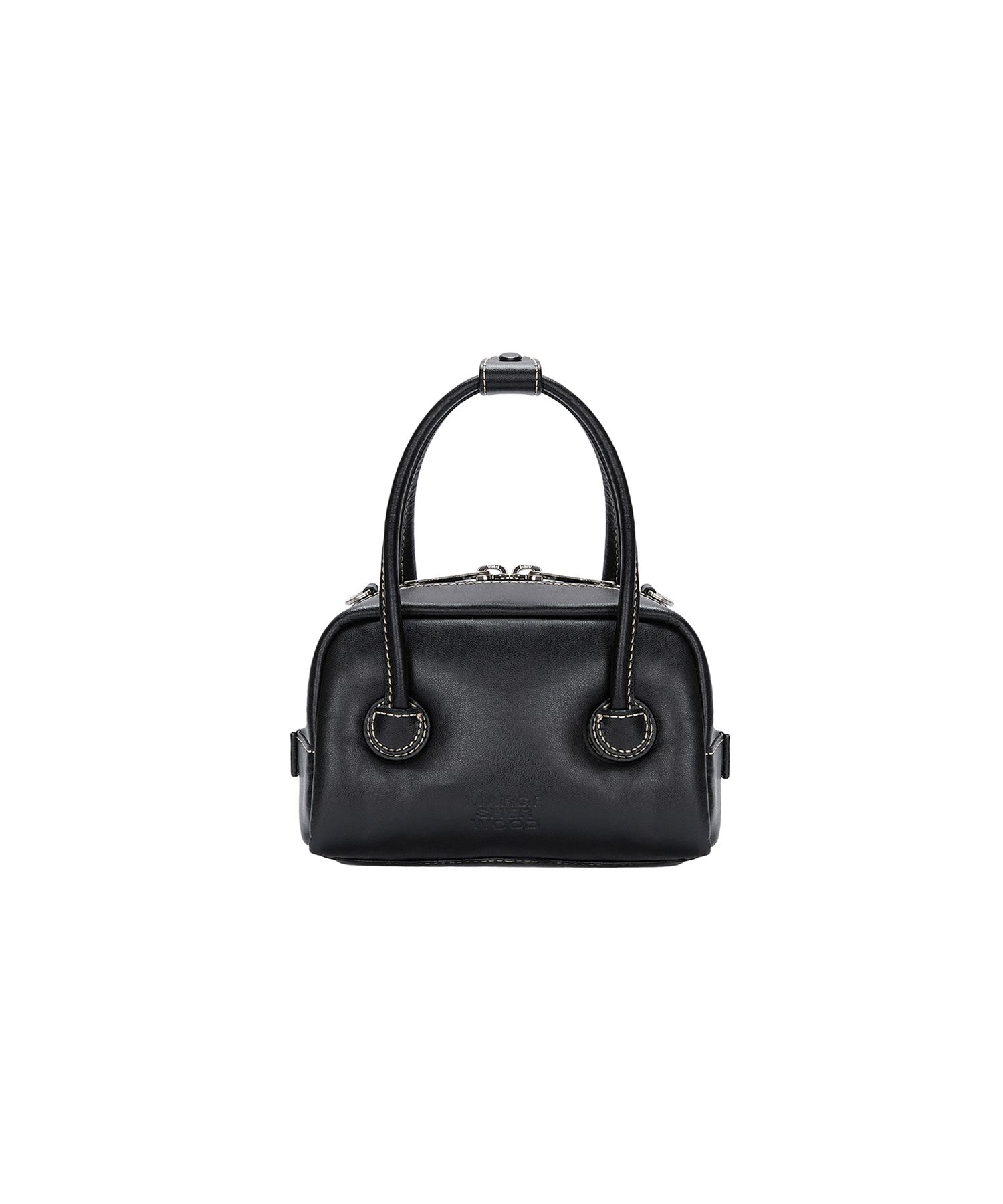 [MARGESHERWOOD] SOFT TOTE MINI BAG ★すぐ品切れ★ Margesherwood soft tote mini handbag washed brown pull up