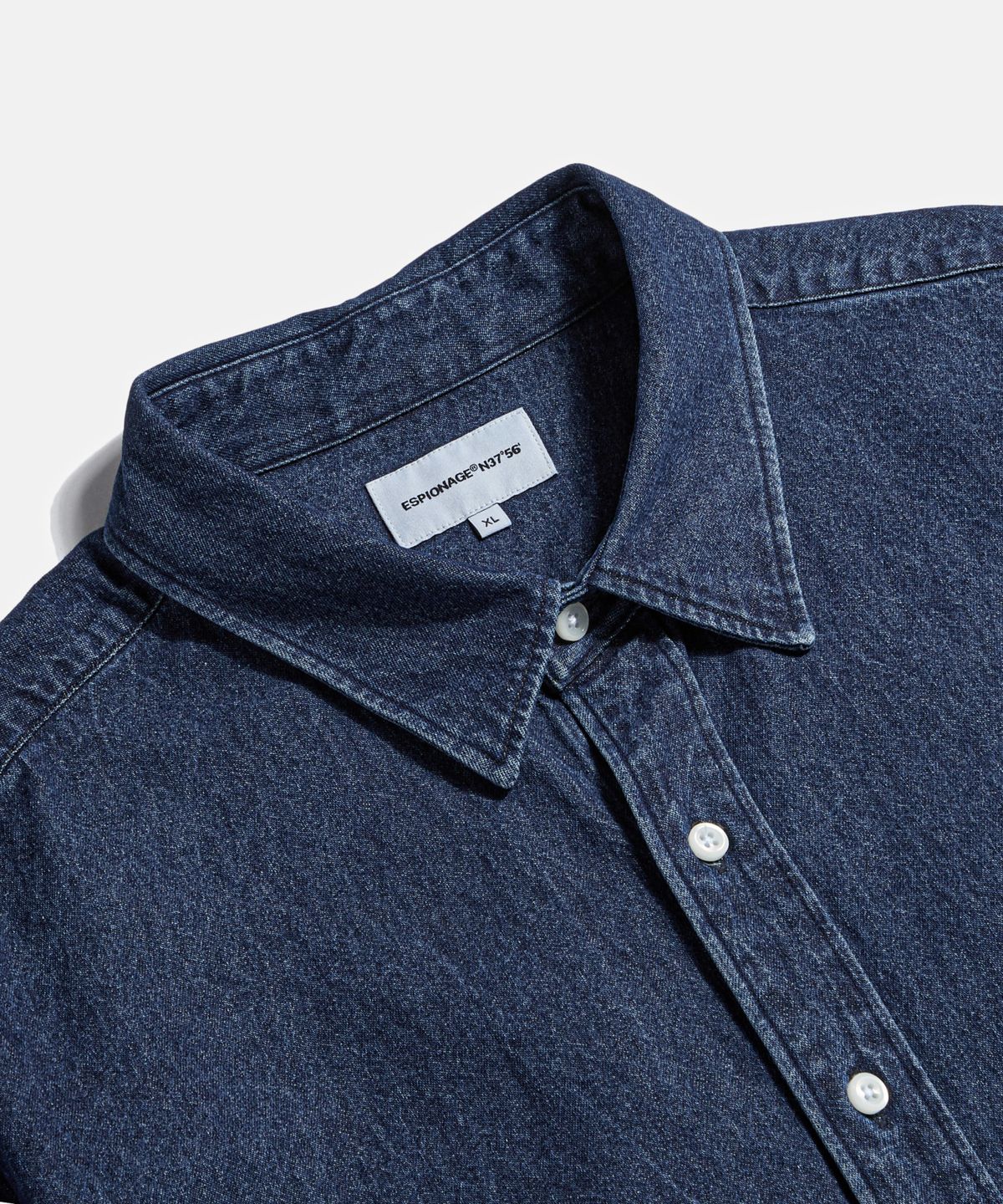 에스피오나지(ESPIONAGE) Denim Over Shirt Dark Indigo