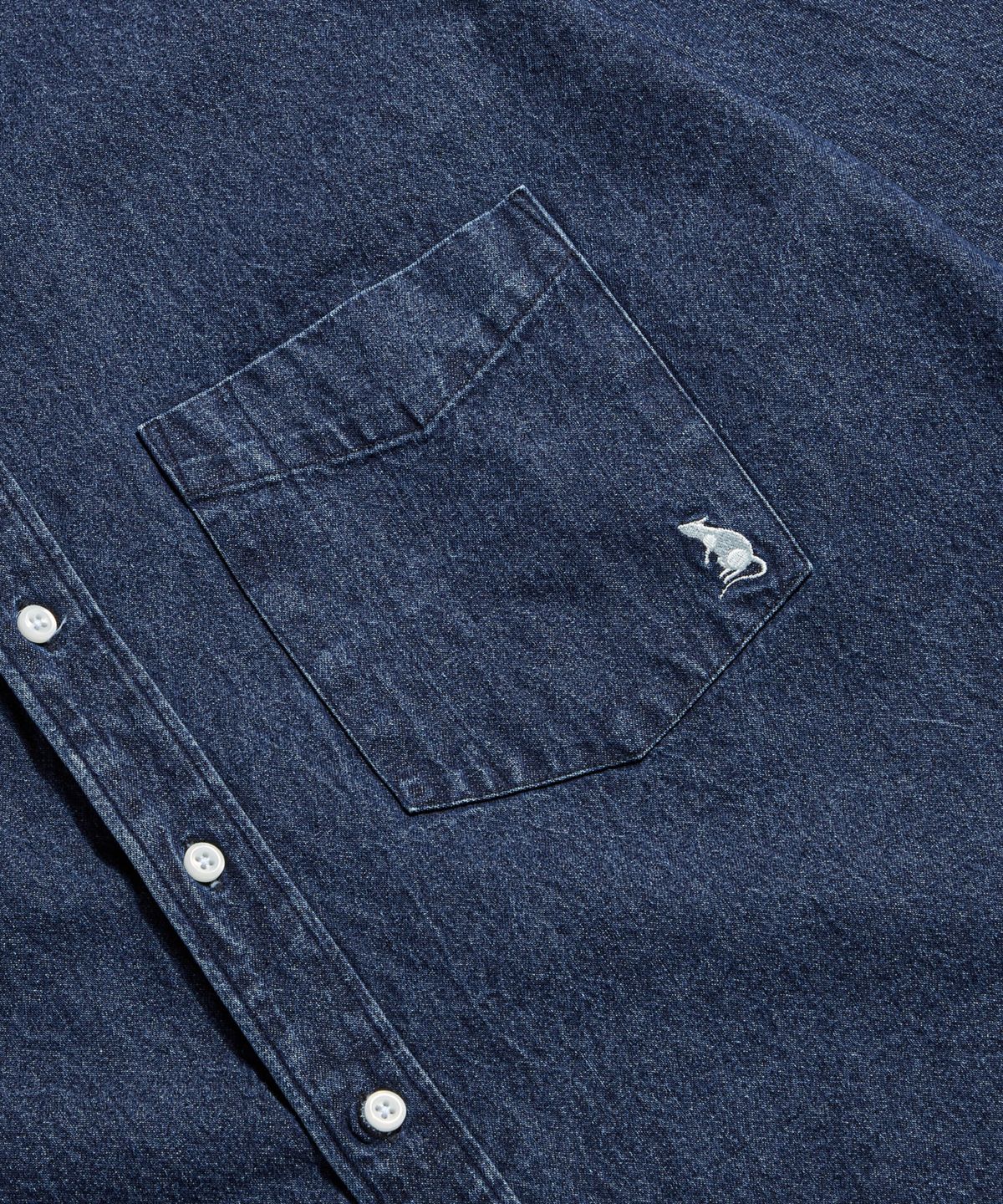 에스피오나지(ESPIONAGE) Denim Over Shirt Dark Indigo