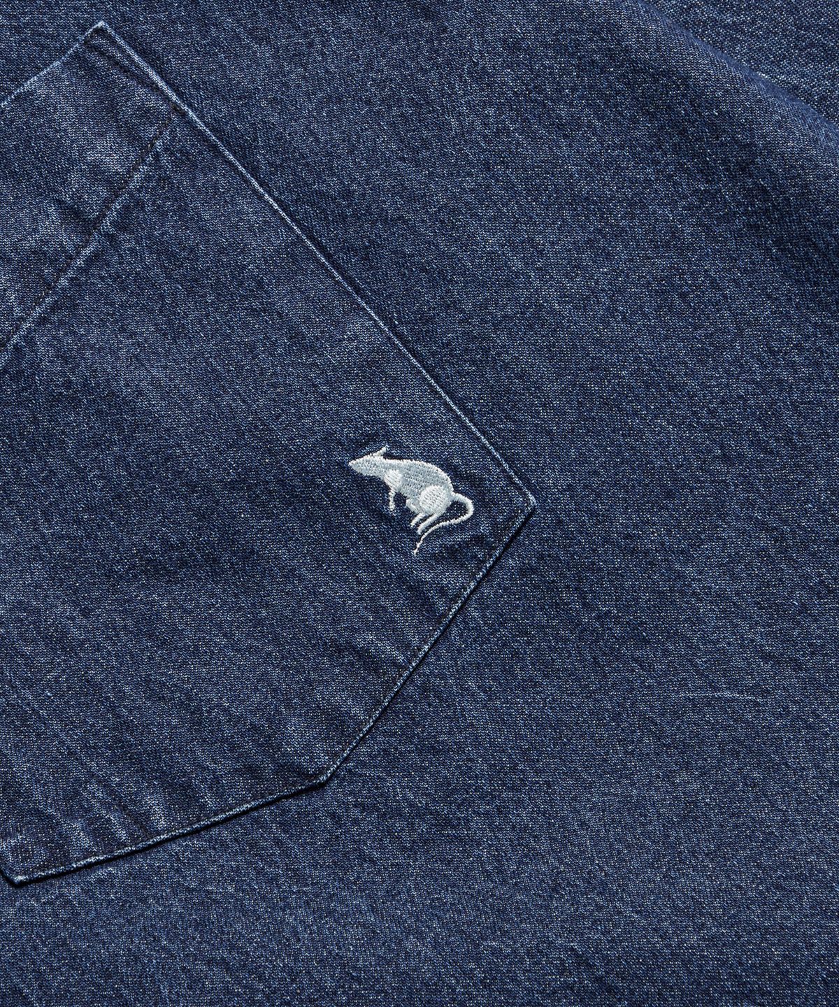 에스피오나지(ESPIONAGE) Denim Over Shirt Dark Indigo