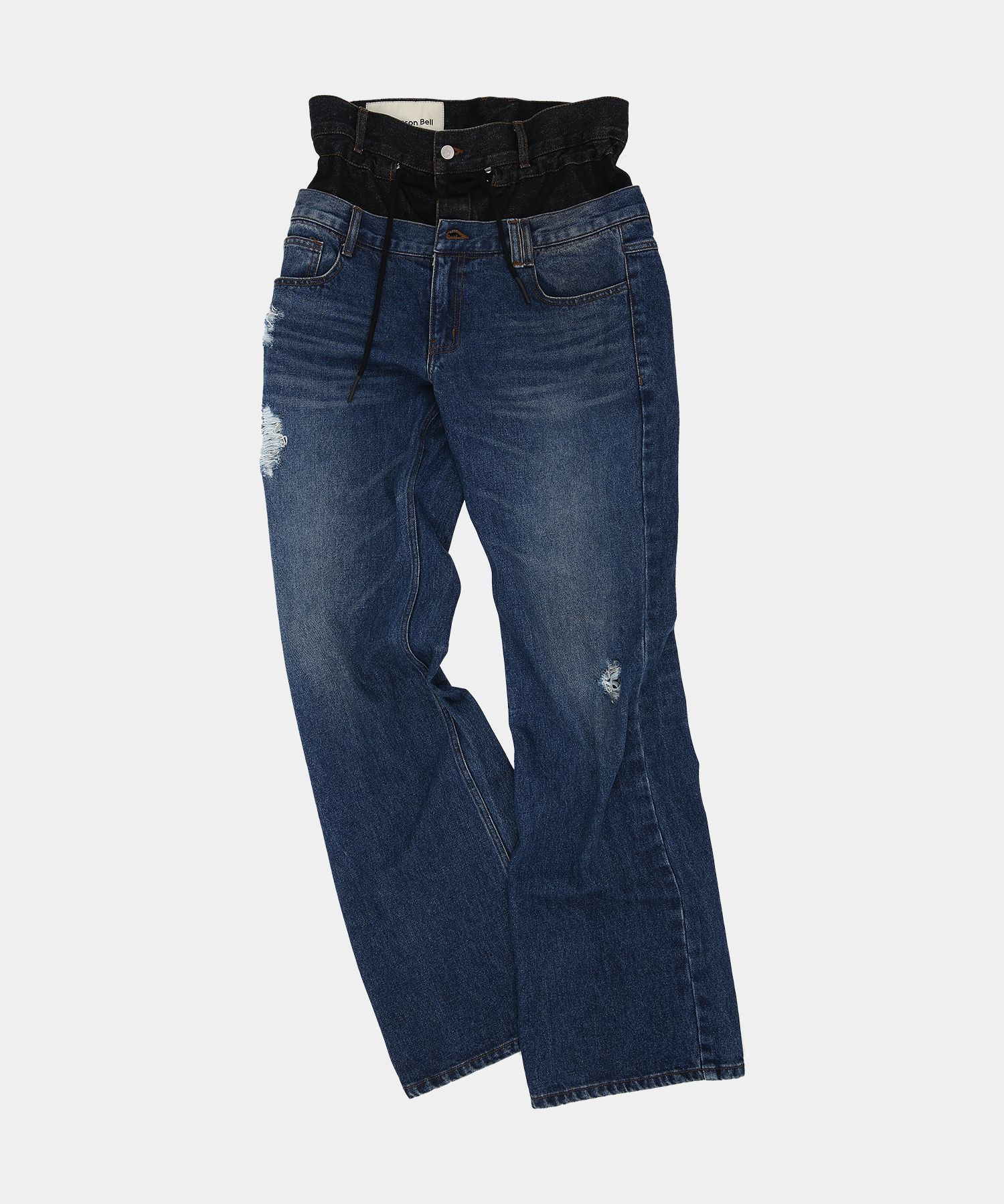 ANDERSSON BELL セリーナ ストリング ダブルウエスト ジーンズ Andersson Bell - セリーナ ストリング ダブル ウエスト