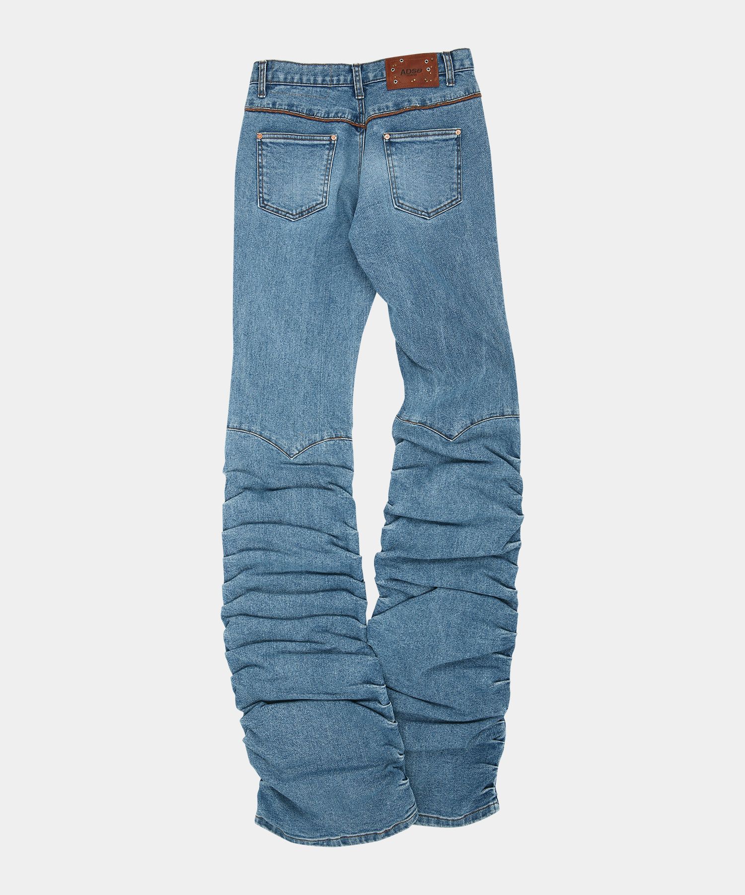 ★ANDERSSON BELL★ New Martina Western Boots Wrinkle Jeans a New Martina Western Boots Wrinkle Jeans in Matte Black – SVRN
