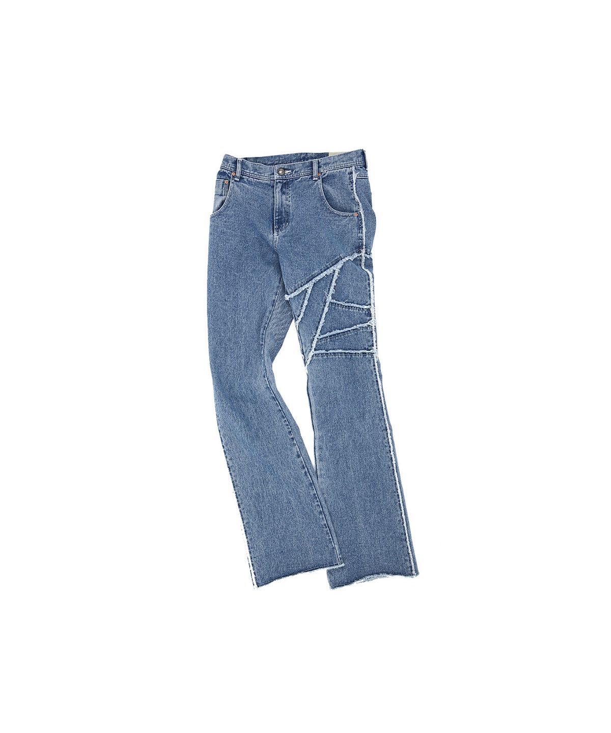 앤더슨벨(ADSB ANDERSSON BELL) 겐텔 로우컷 플레어 진 apa686m(WASHED BLUE)