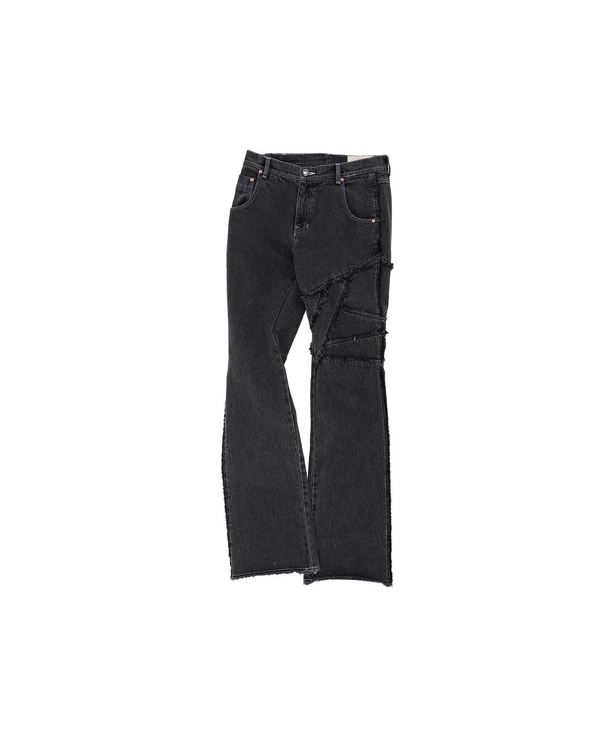 앤더슨벨(ADSB ANDERSSON BELL) 겐텔 로우컷 플레어 진 apa686m(WASHED BLACK)