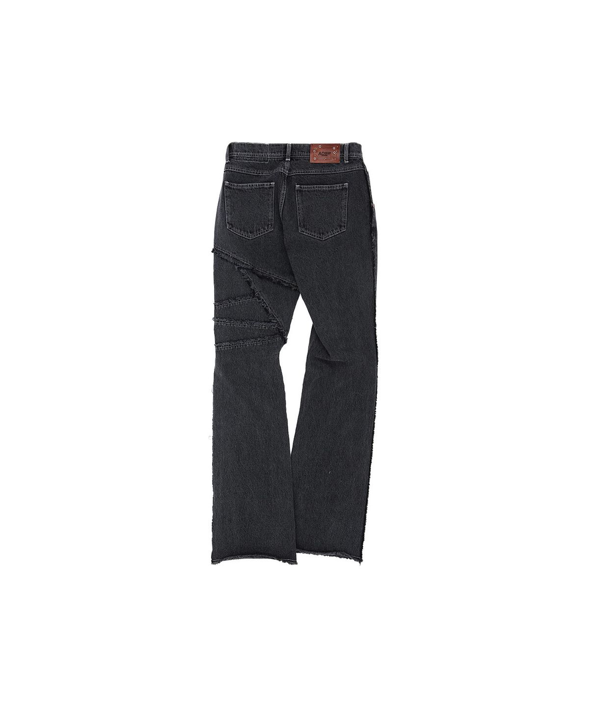 앤더슨벨(ADSB ANDERSSON BELL) 겐텔 로우컷 플레어 진 apa686m(WASHED BLACK)