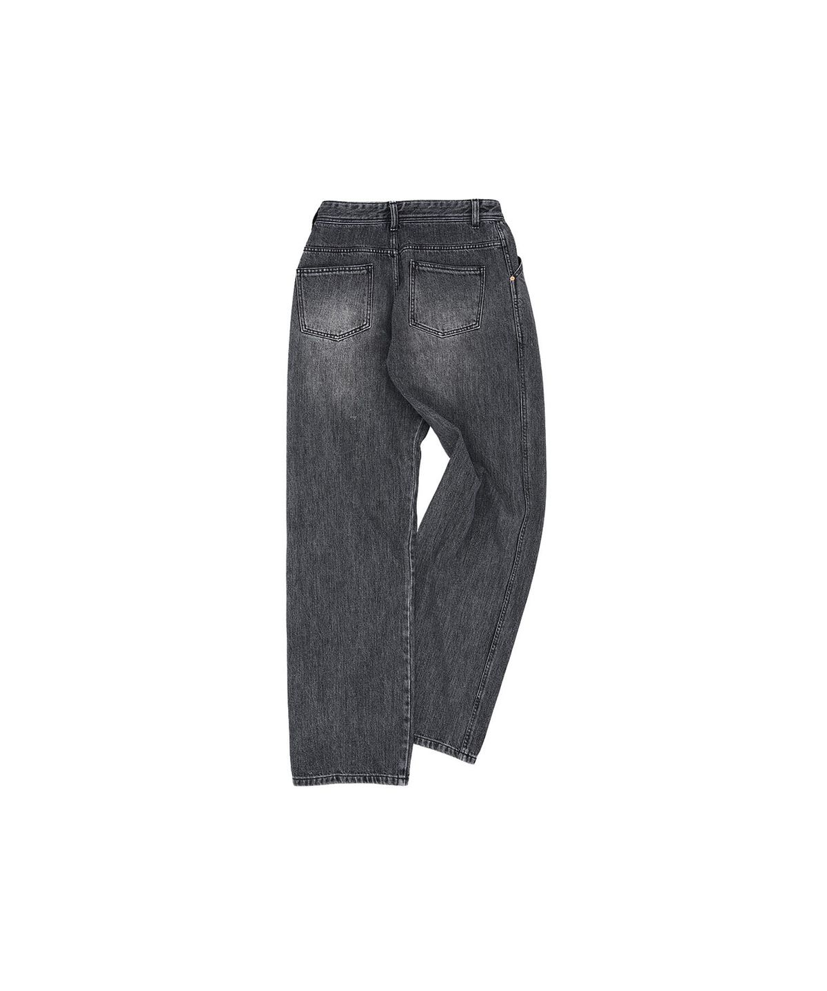 앤더슨벨(ADSB ANDERSSON BELL) 웨이브 와이드 레그 진 apa682m(WASHED BLACK)