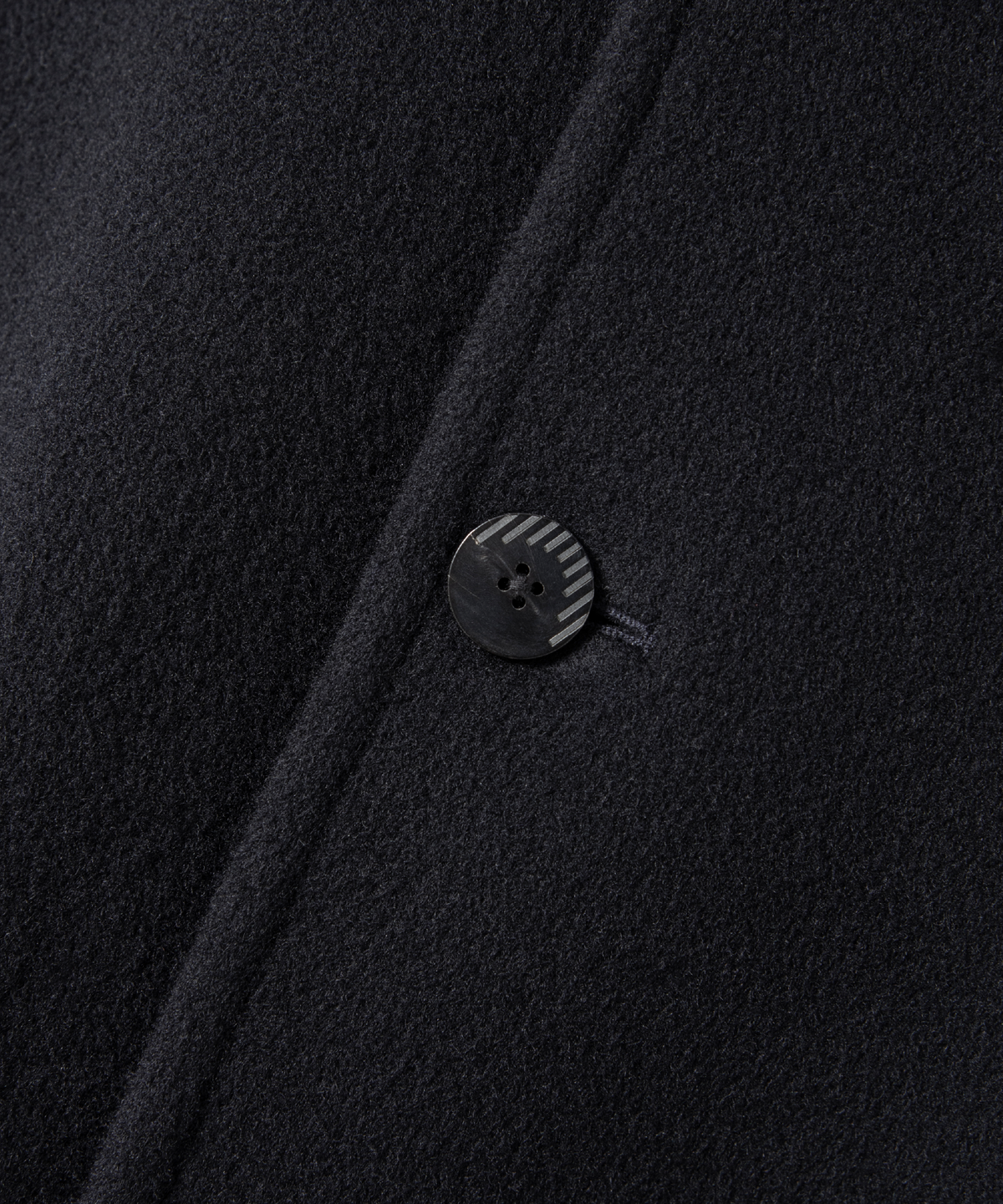넌블랭크(NONBLANK) 오버사이즈 핏 발마칸 코트_DARK NAVY