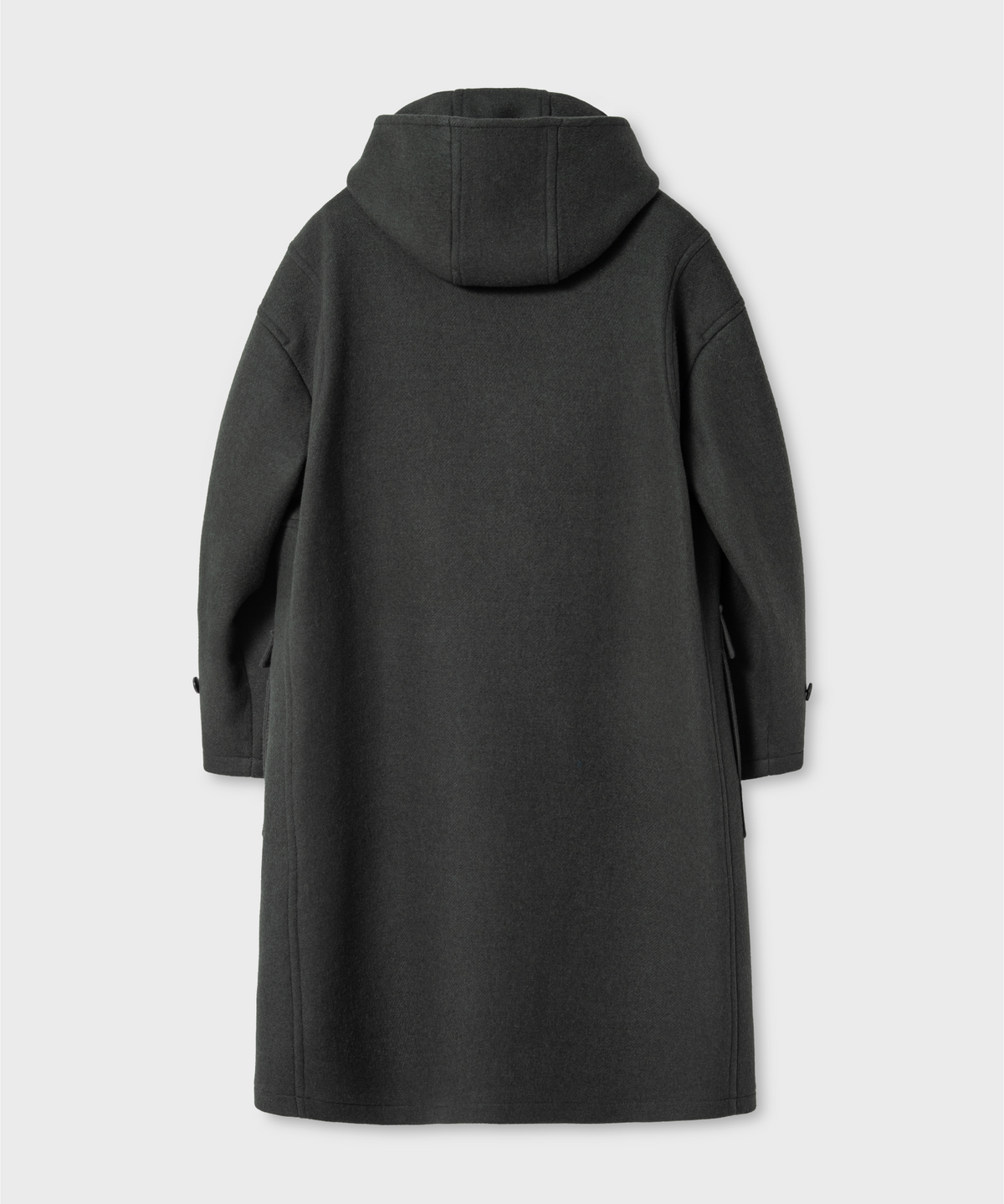 넌블랭크(NONBLANK) 디테처블 후드 더플 코트_KHAKI