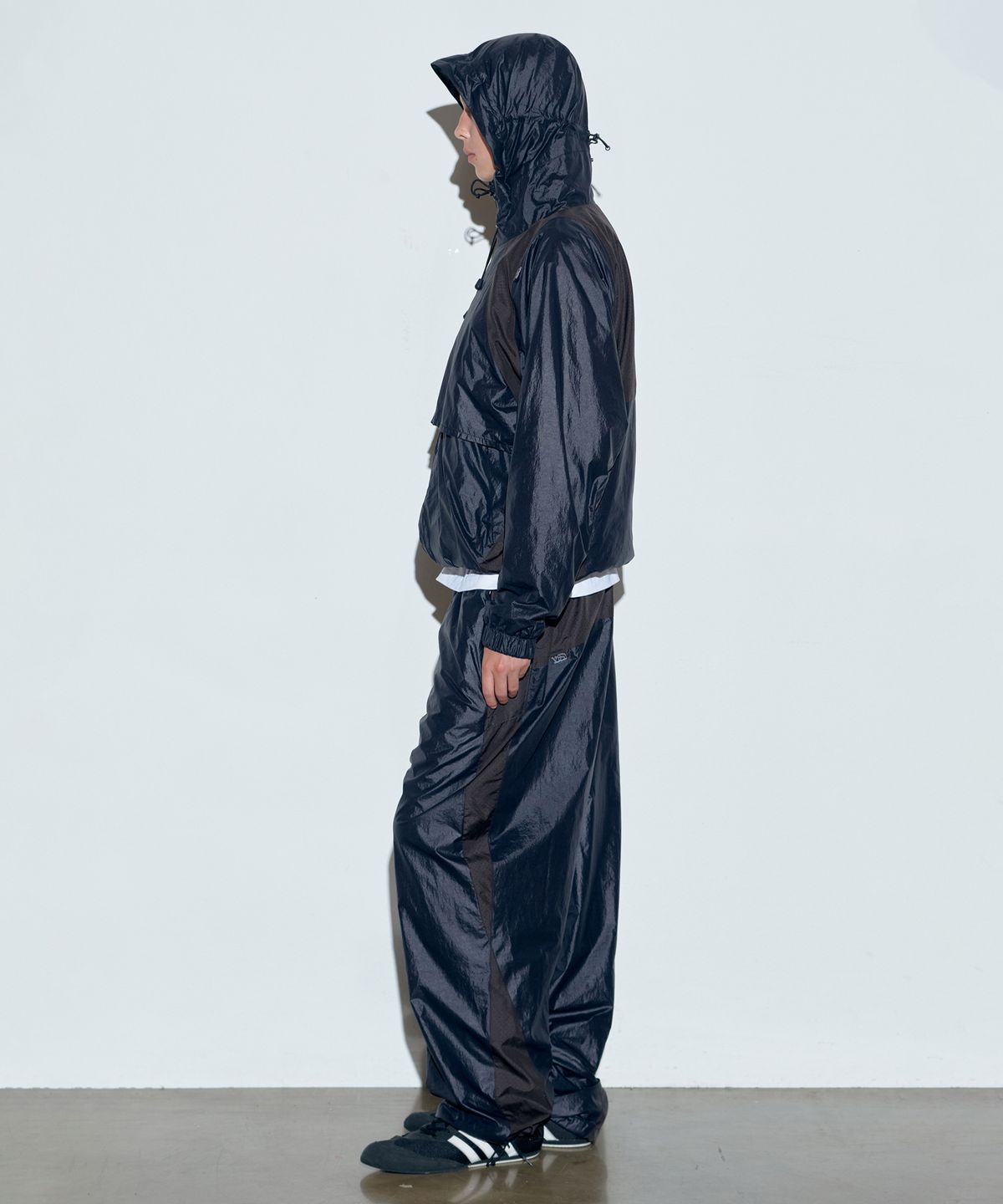 스컬프터(SCULPTOR) Paneled Wind Pants Black