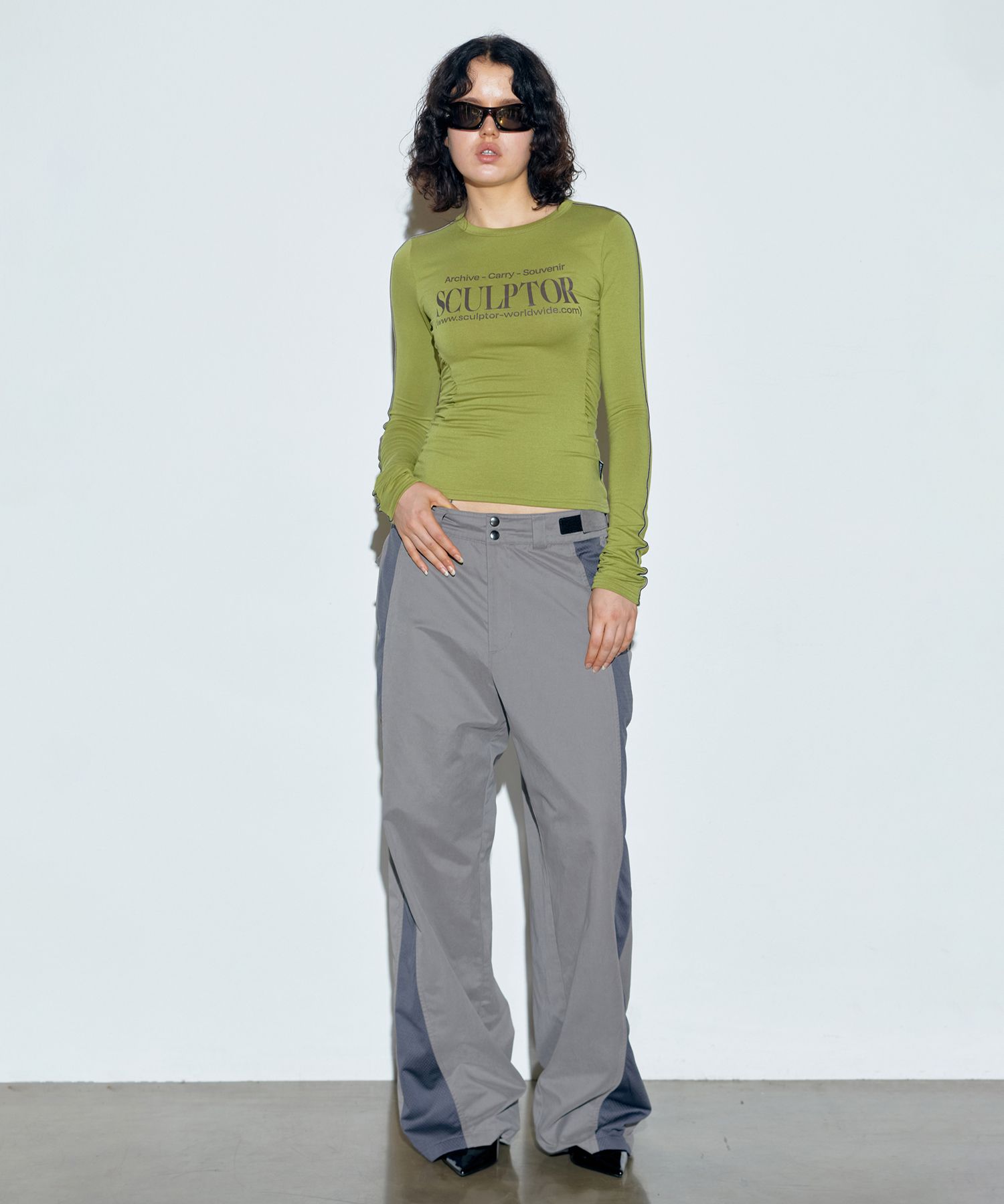 パンツ SCULPTOR Classic Sally Pants MUSINSA | SCULPTOR Classic Sally Pants Gray