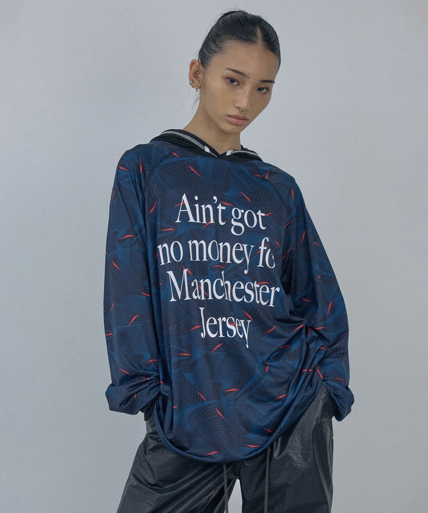 MUSINSA | SCULPTOR Soccer Jersey L/S Tee Pattern