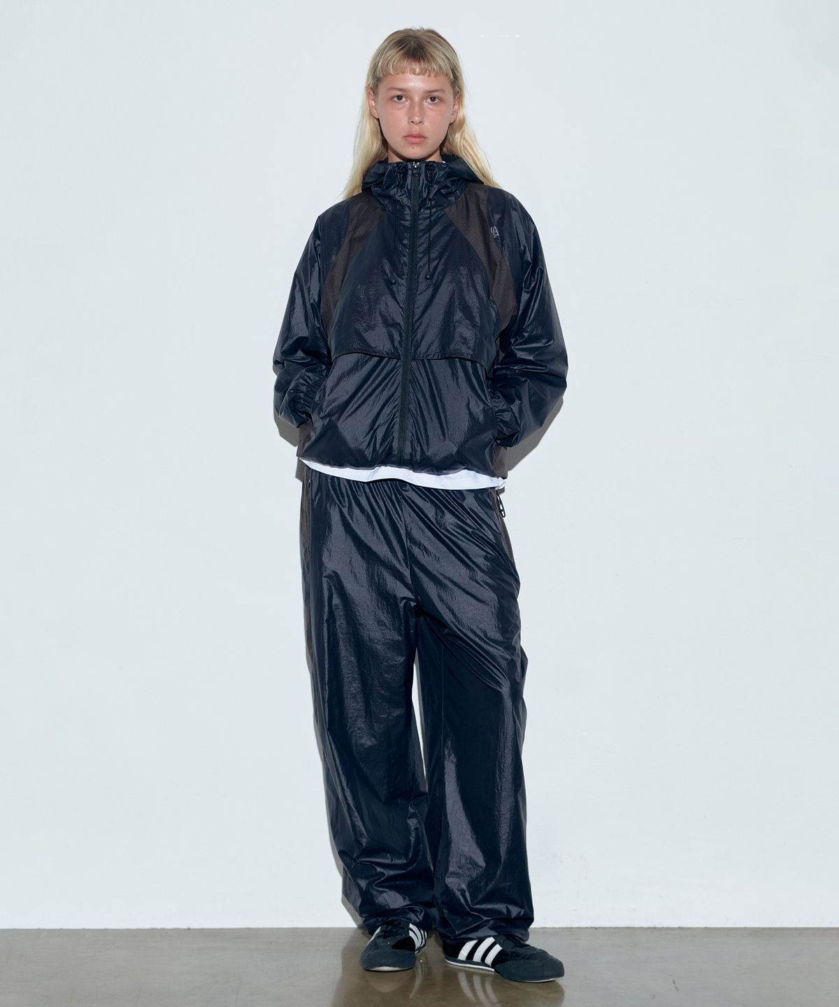스컬프터(SCULPTOR) Paneled Wind Jacket Black