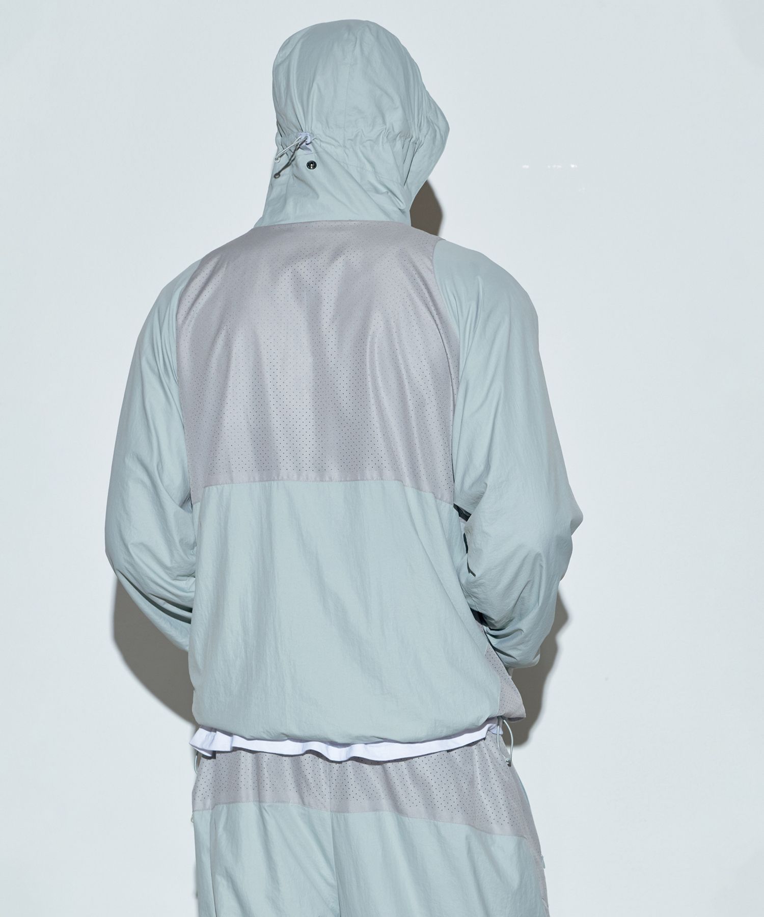 【SCULPTOR】パネルウィンドジャケットブラック MUSINSA公式 | SCULPTOR Paneled Wind Jacket Sage