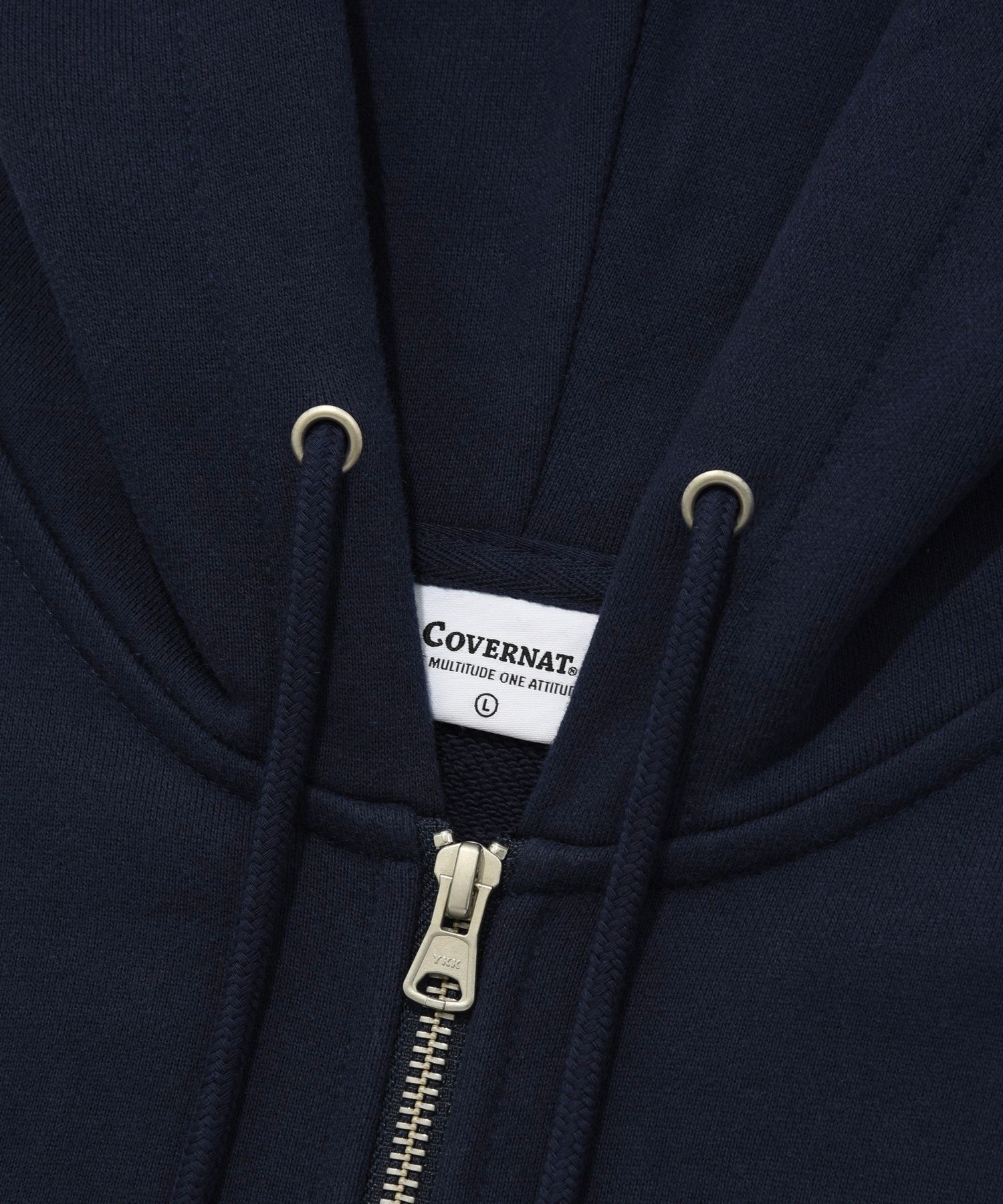 ★COVERNAT★ CVNT Dying Overfit Hoodie Zip-up Navy MUSINSA | COVERNAT Overfit CVNT Hoodie Zip Up Navy