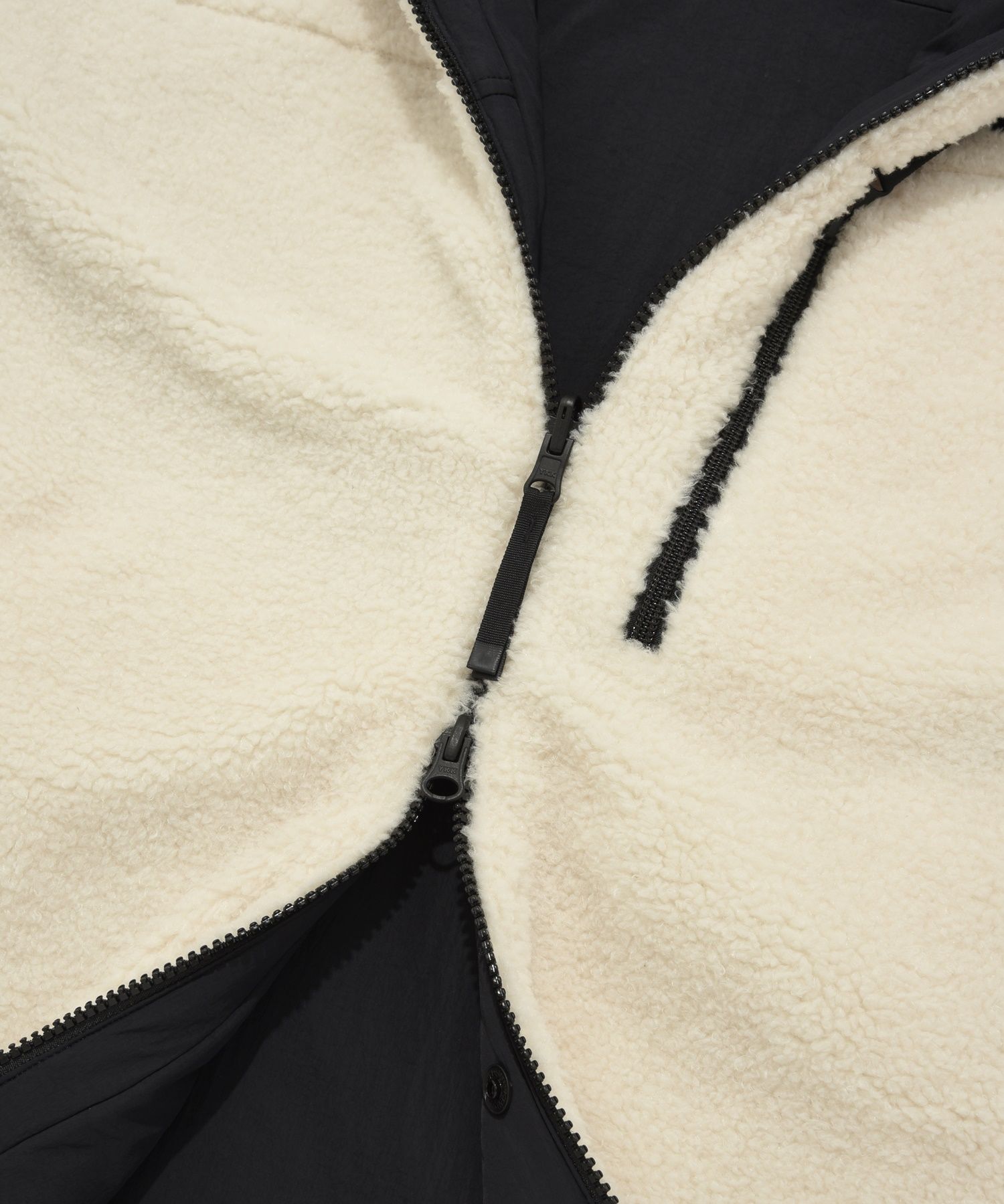 アウターその他 COVERNAT Reversible Comfy Boa Collarless Jacket Ivory CO2303 MUSINSA | COVERNAT Reversible Comfyboa Zip Up Jacket Ivory