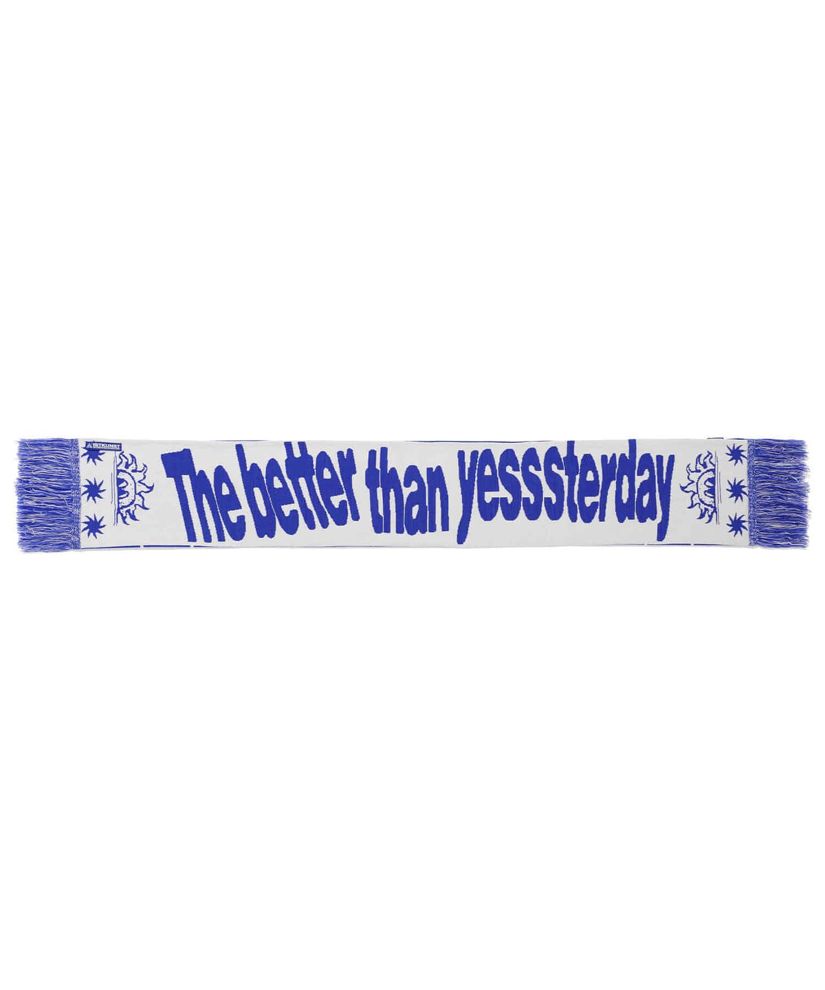 이스트쿤스트(ISTKUNST) BTY JACQUARD SCARF_BLUE(IK2DFMAB71A)