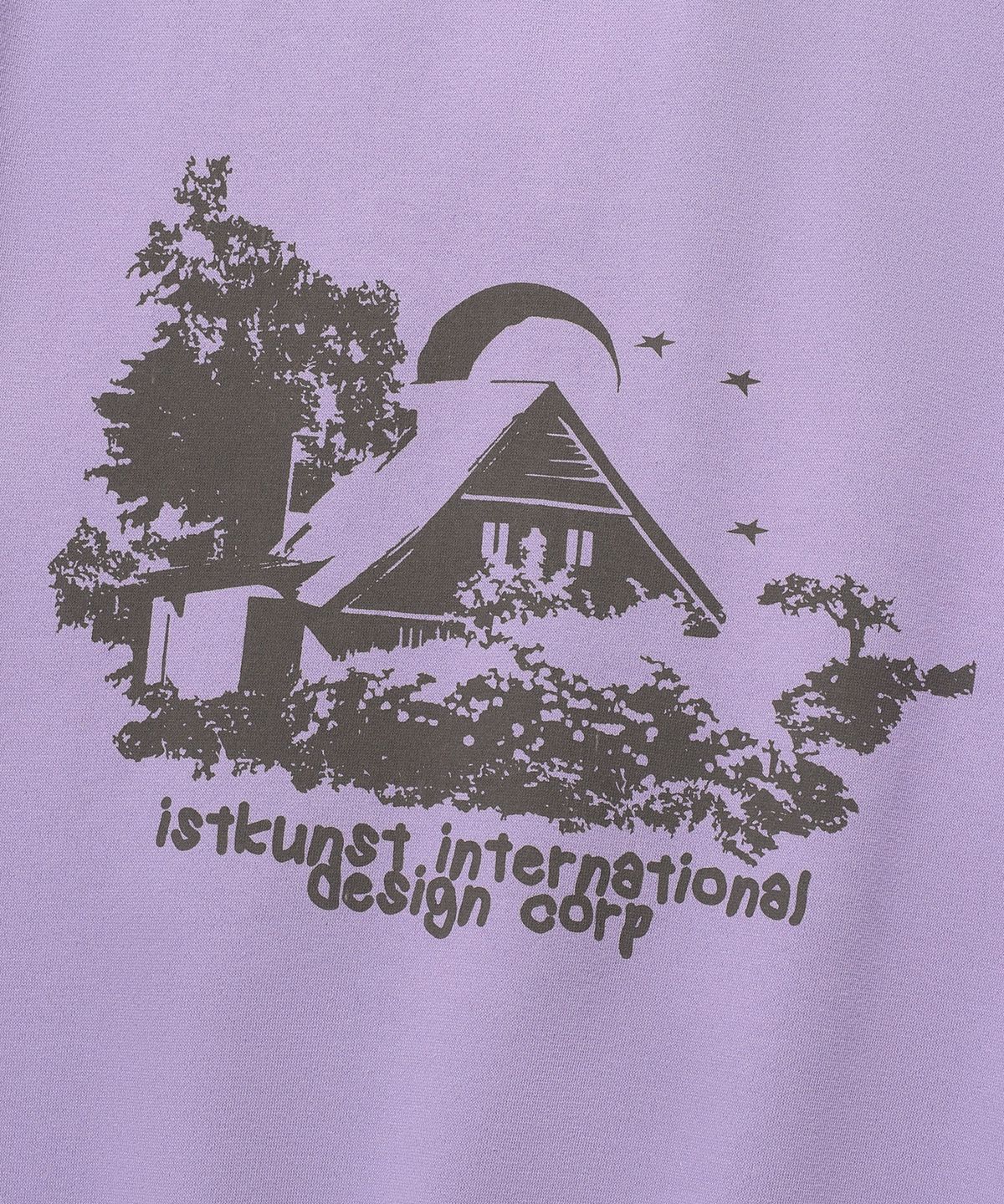 이스트쿤스트(ISTKUNST) HOUSE SWEATSHIRTS_PURPLE(IK2DFMM453A)