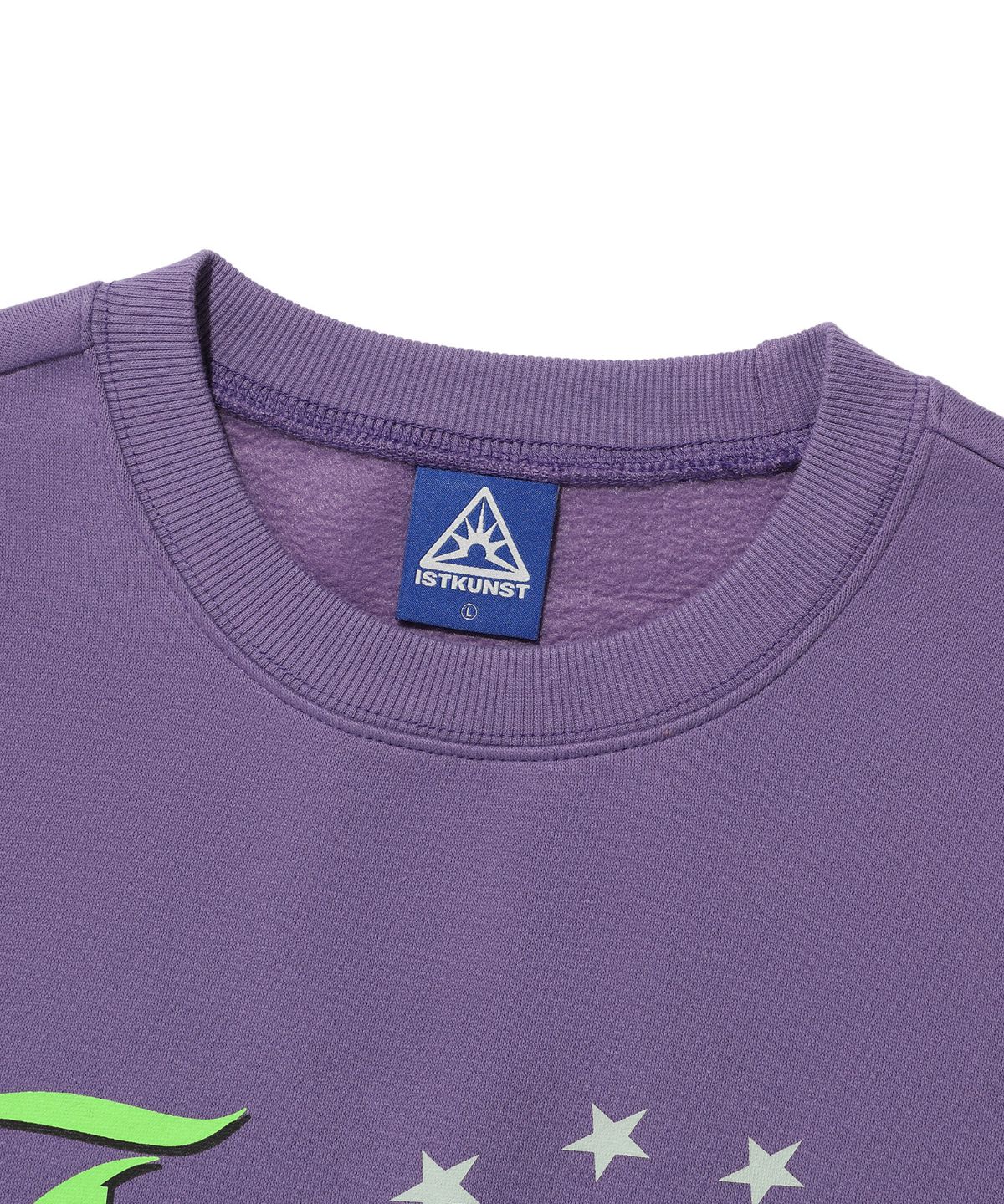 이스트쿤스트(ISTKUNST) VINTAGE BTY SWEATSHIRTS_PURPLE(IK2DFMM450A)