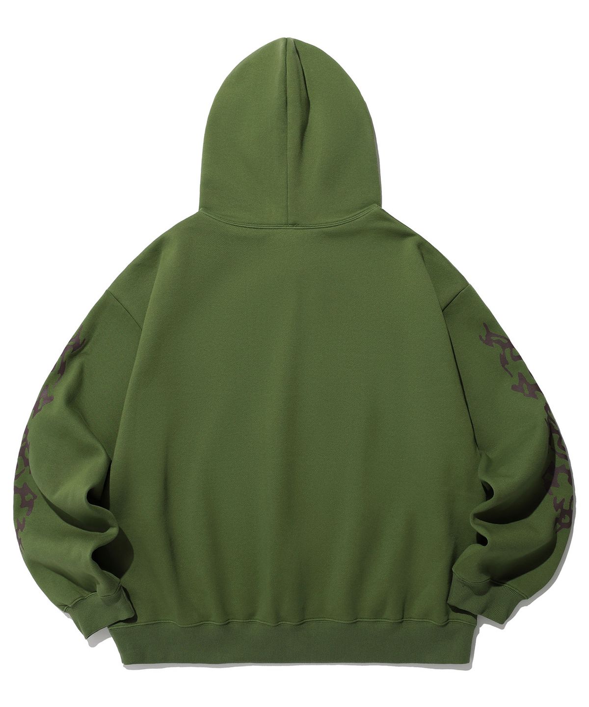 이스트쿤스트(ISTKUNST) HEAVEN ANGEL HOODIE_OLIVE(IK2DFMM425A)