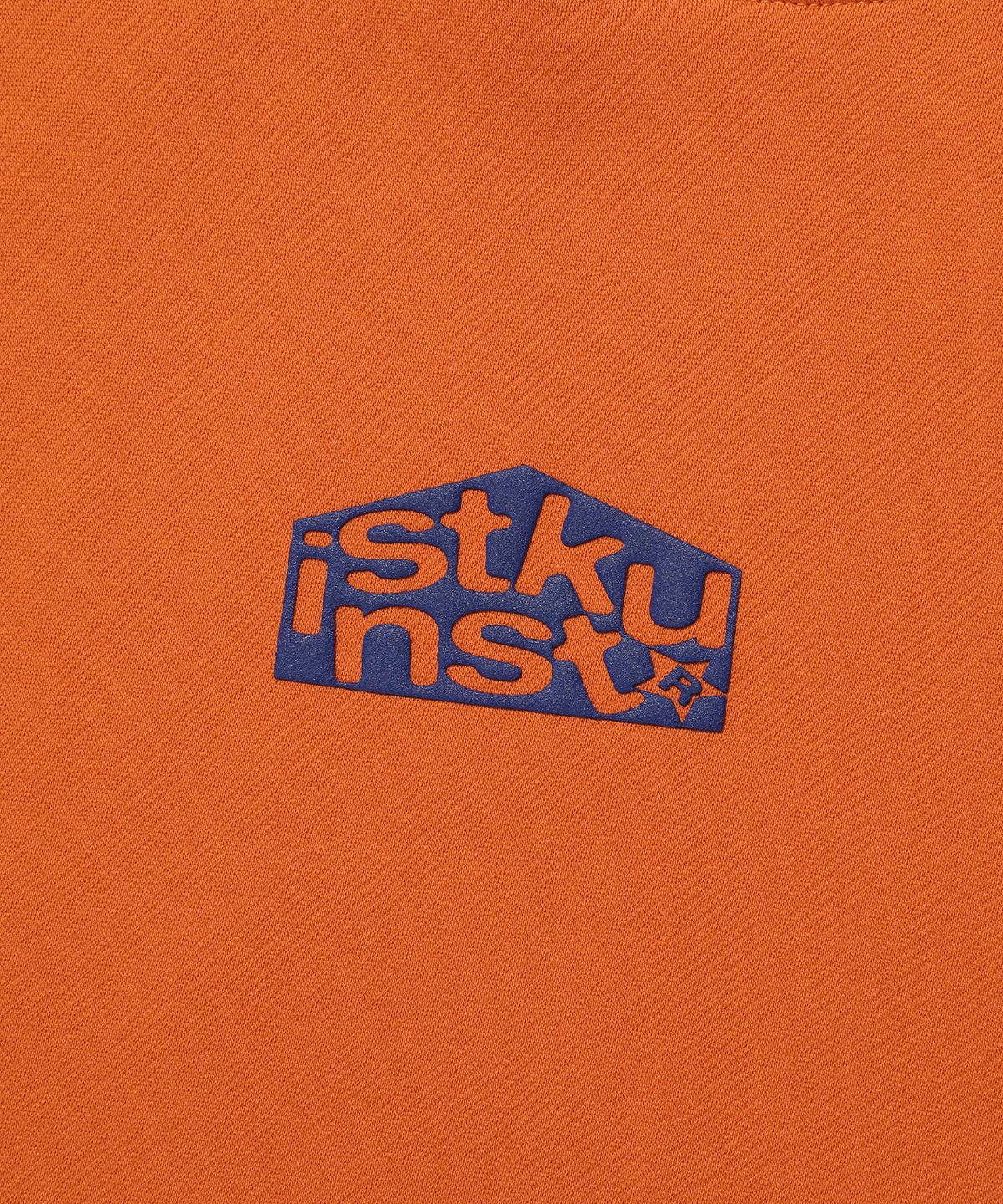 이스트쿤스트(ISTKUNST) PENTAGON LOGO HOODIE_ORANGE(IK2DFMM422A)