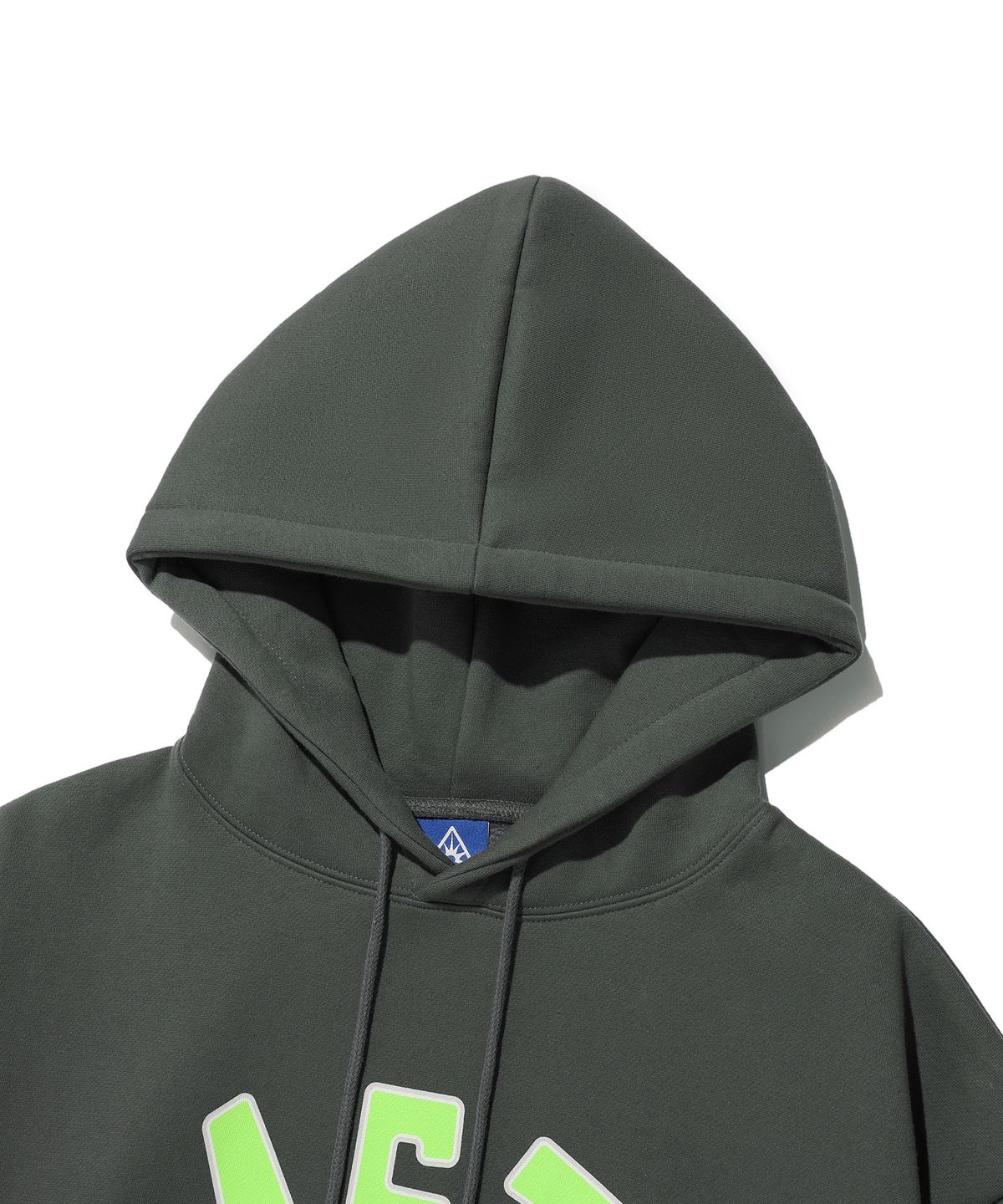 이스트쿤스트(ISTKUNST) HALF CIRCLE IK HOODIE_CHARCOAL(IK2DFMM421A)