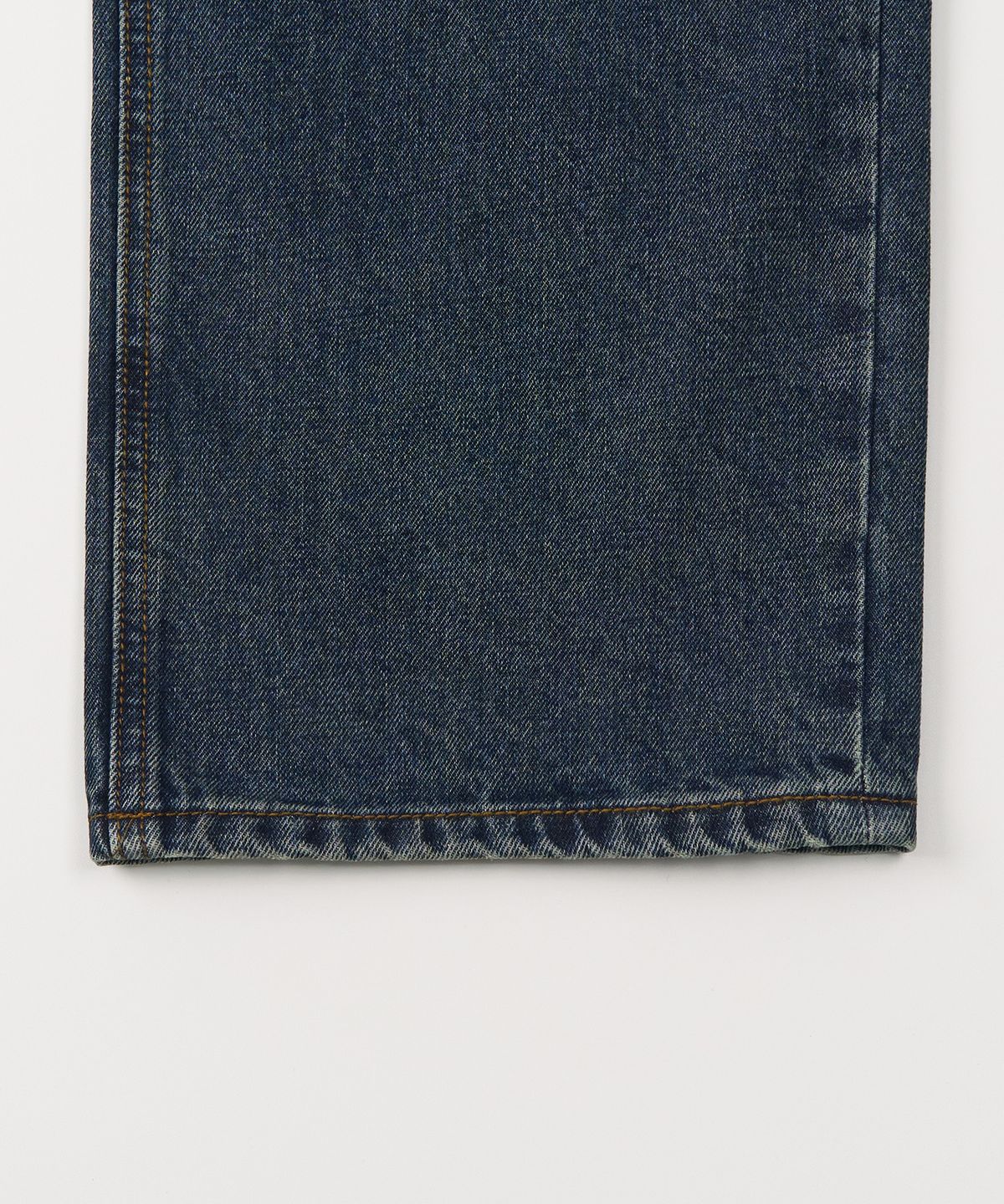 엑스컨테이너(EXCONTAINER) 스탠다드 와이드 데님 팬츠 (WASHED DEEP INDIGO)