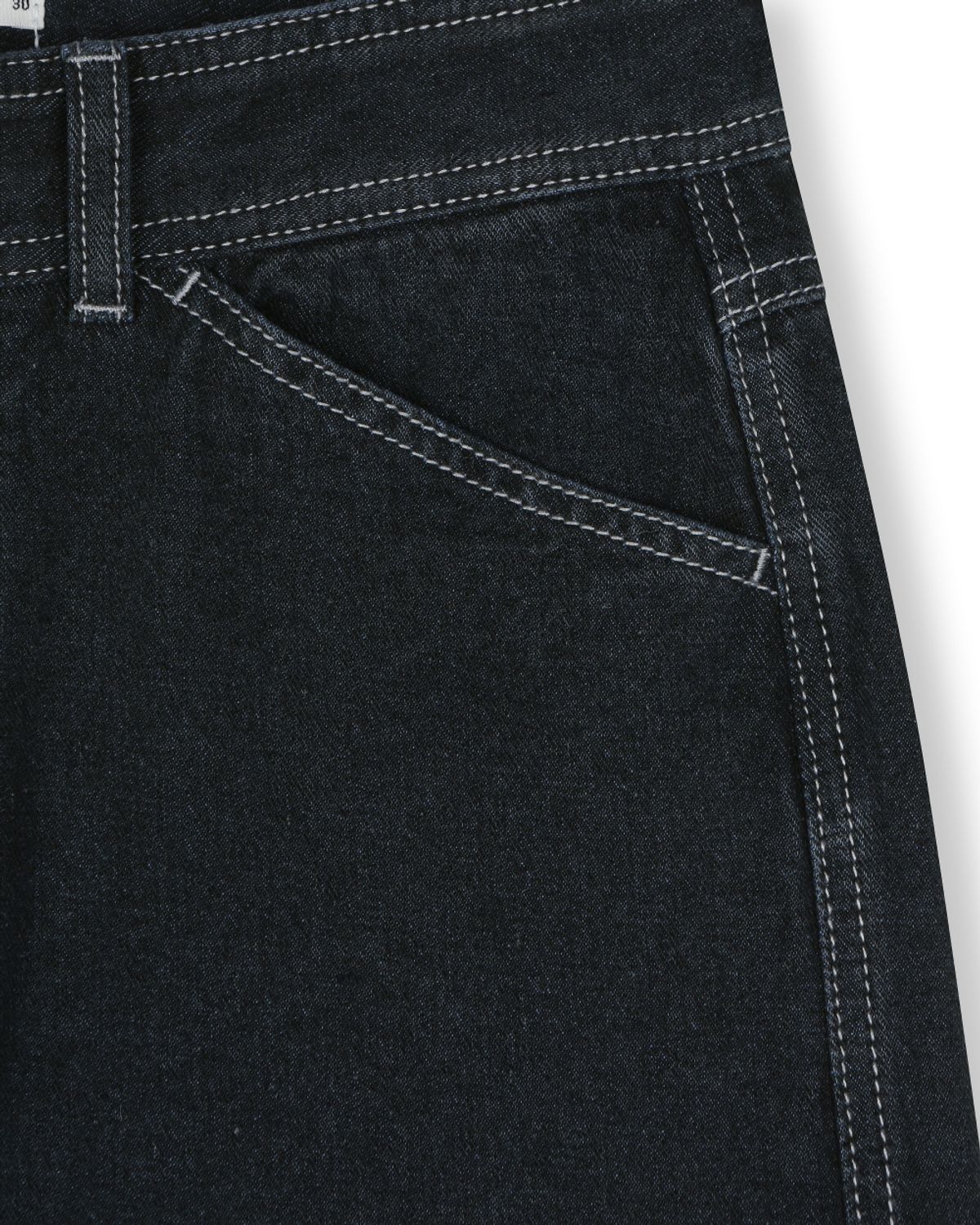 비슬로우(BESLOW) SEAMLESS STITCHED JEAN INDIGO