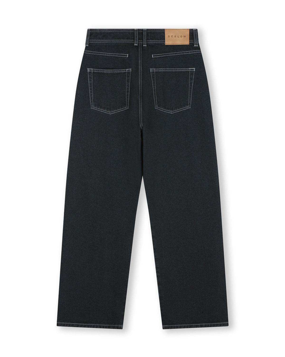 비슬로우(BESLOW) SEAMLESS STITCHED JEAN INDIGO