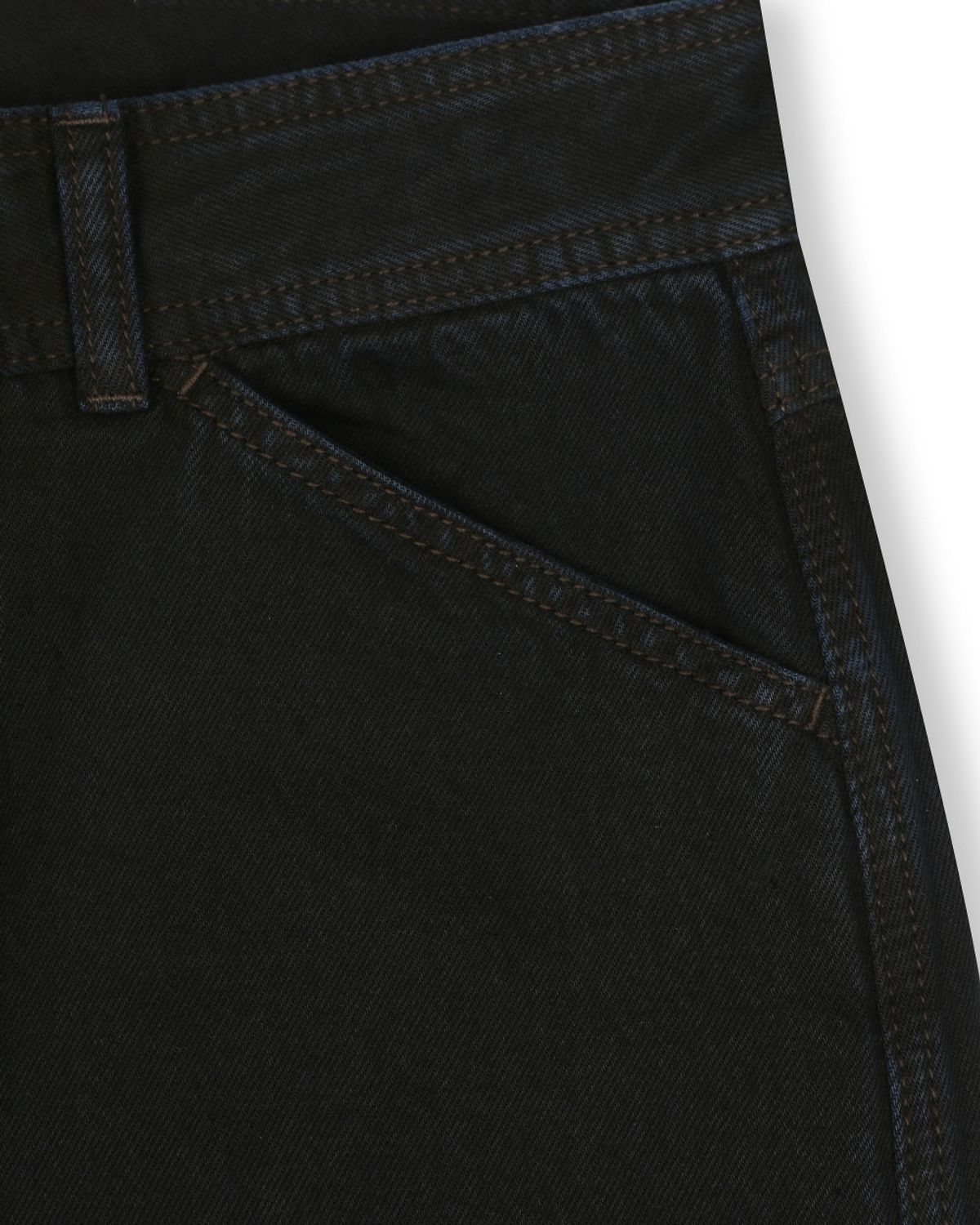비슬로우(BESLOW) SEAMLESS STITCHED JEAN BLACK