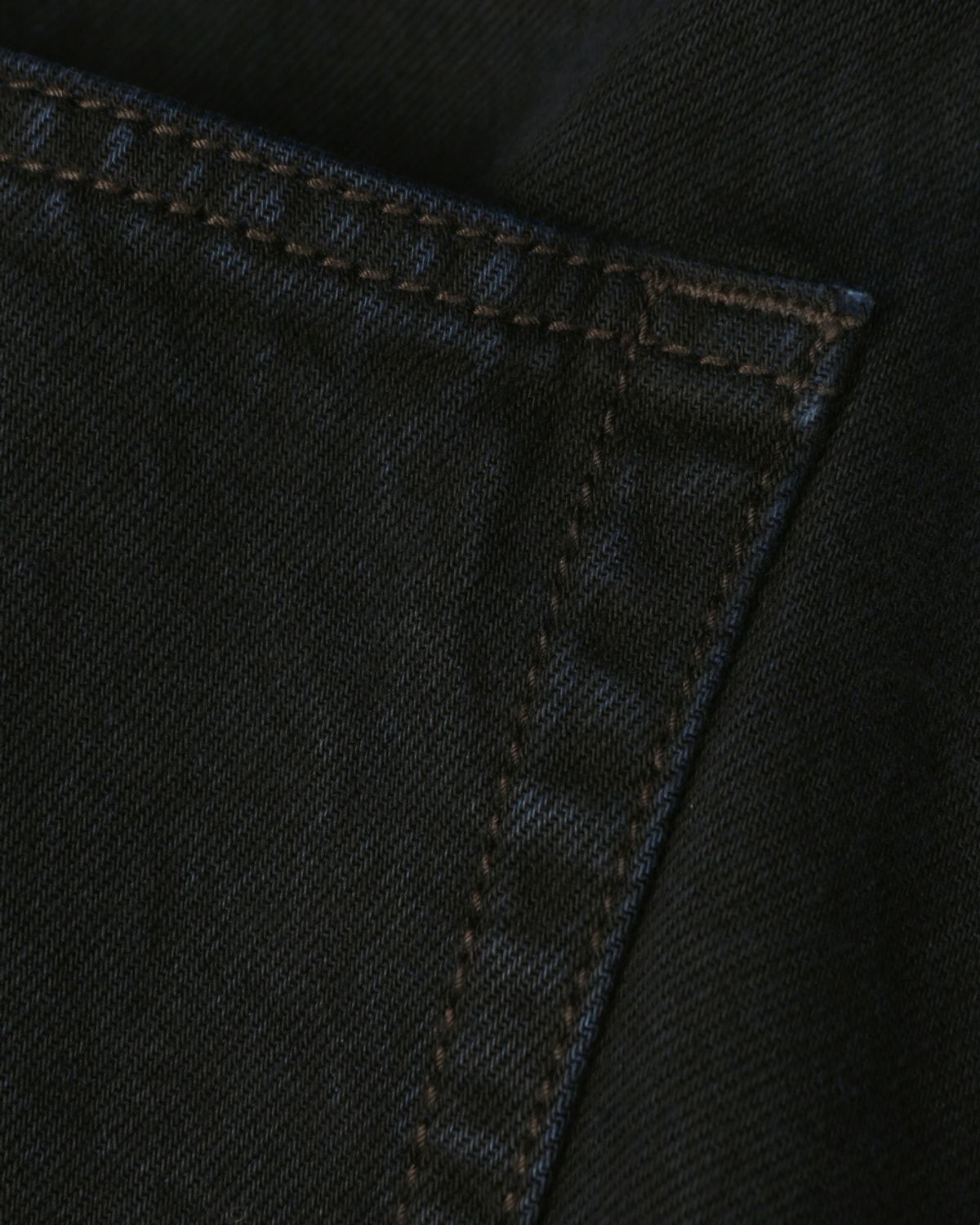 비슬로우(BESLOW) SEAMLESS STITCHED JEAN BLACK