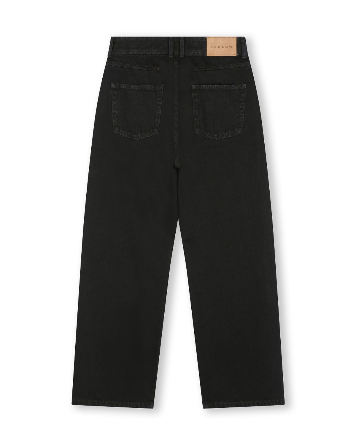 비슬로우(BESLOW) SEAMLESS STITCHED JEAN BLACK