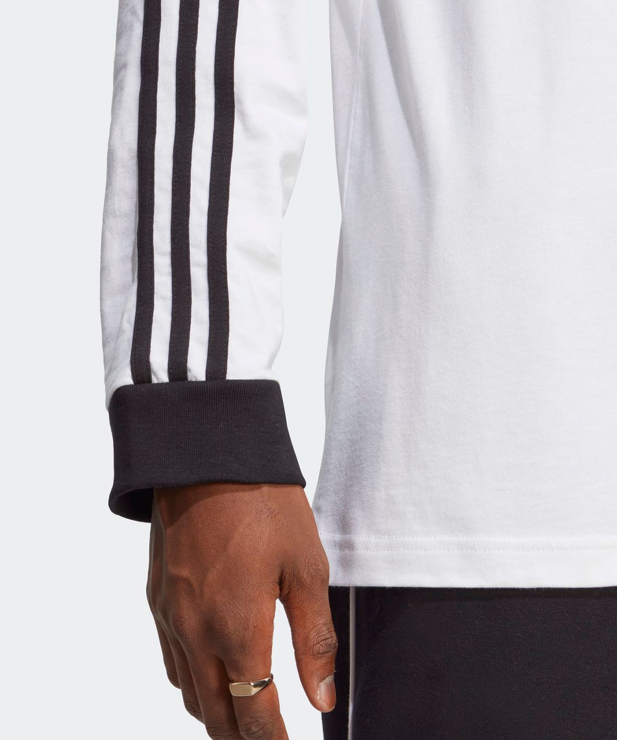 아디다스(ADIDAS) 3S 긴팔 티 - 화이트 / IA4879