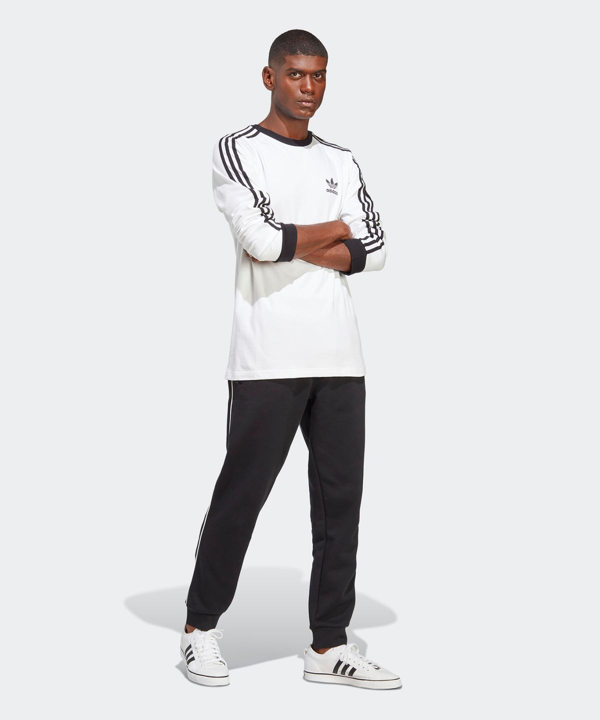아디다스(ADIDAS) 3S 긴팔 티 - 화이트 / IA4879
