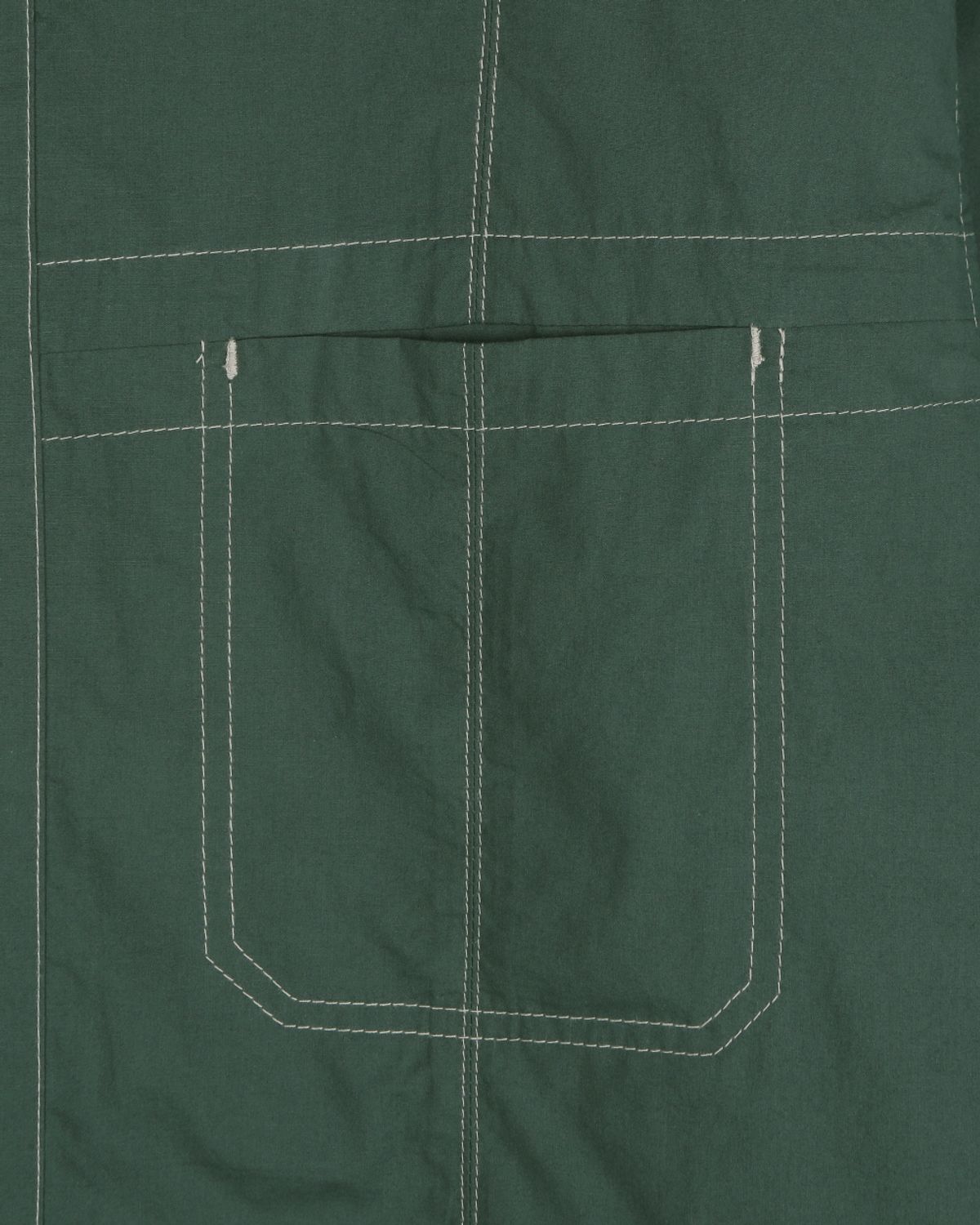 비슬로우(BESLOW) COTTON STITCHED MILITARY SHIRT GREEN
